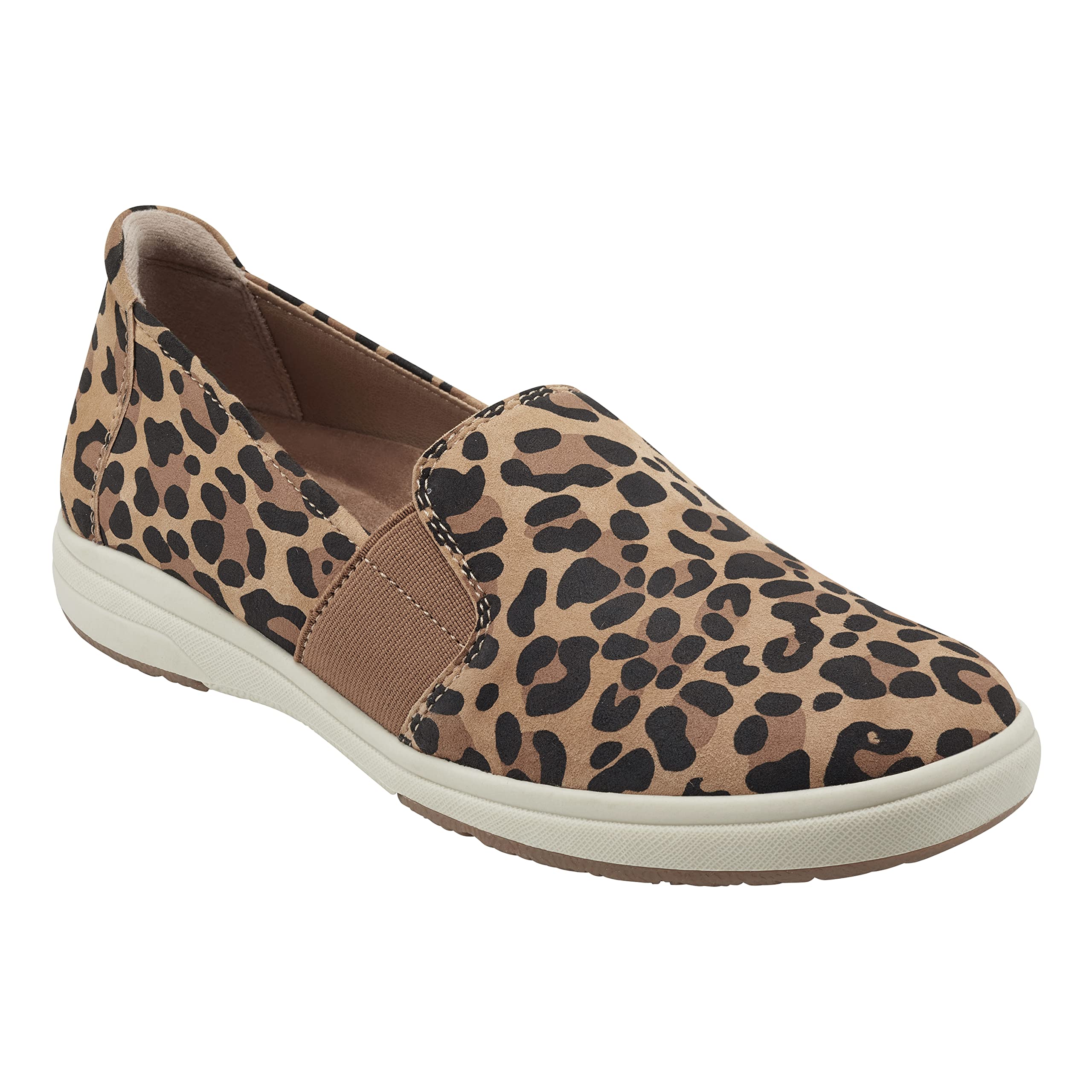 Earth Origins Women's Elin Slip-Resistant Slip-On Sneakers - Comfortable Casual Walking Shoes for Work, Travel & Everyday Wear