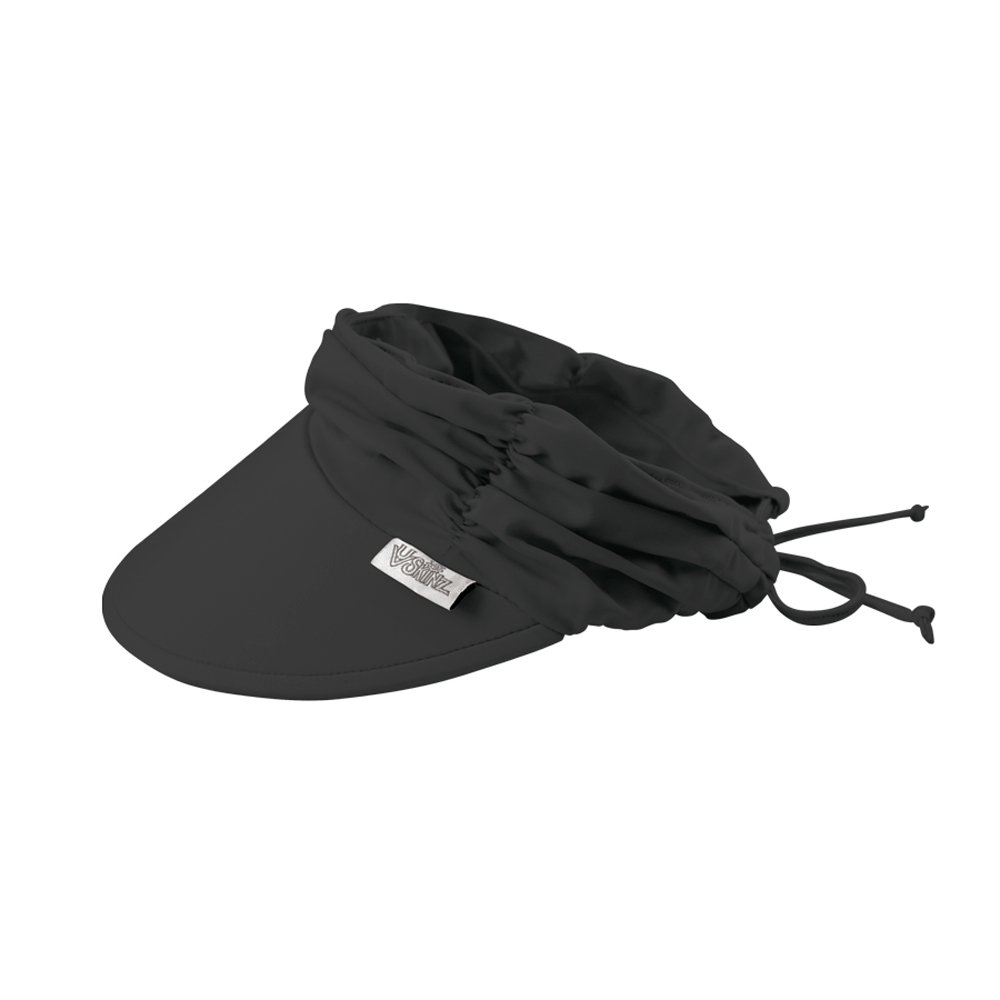 UV SKINZ Women’s UPF 50+ Sun Protection Swim Visor - Wide Brim Sun Hat for Swimming, Beach & Outdoor Activities | Lightweight & Quick-Dry Pool Hat for Women