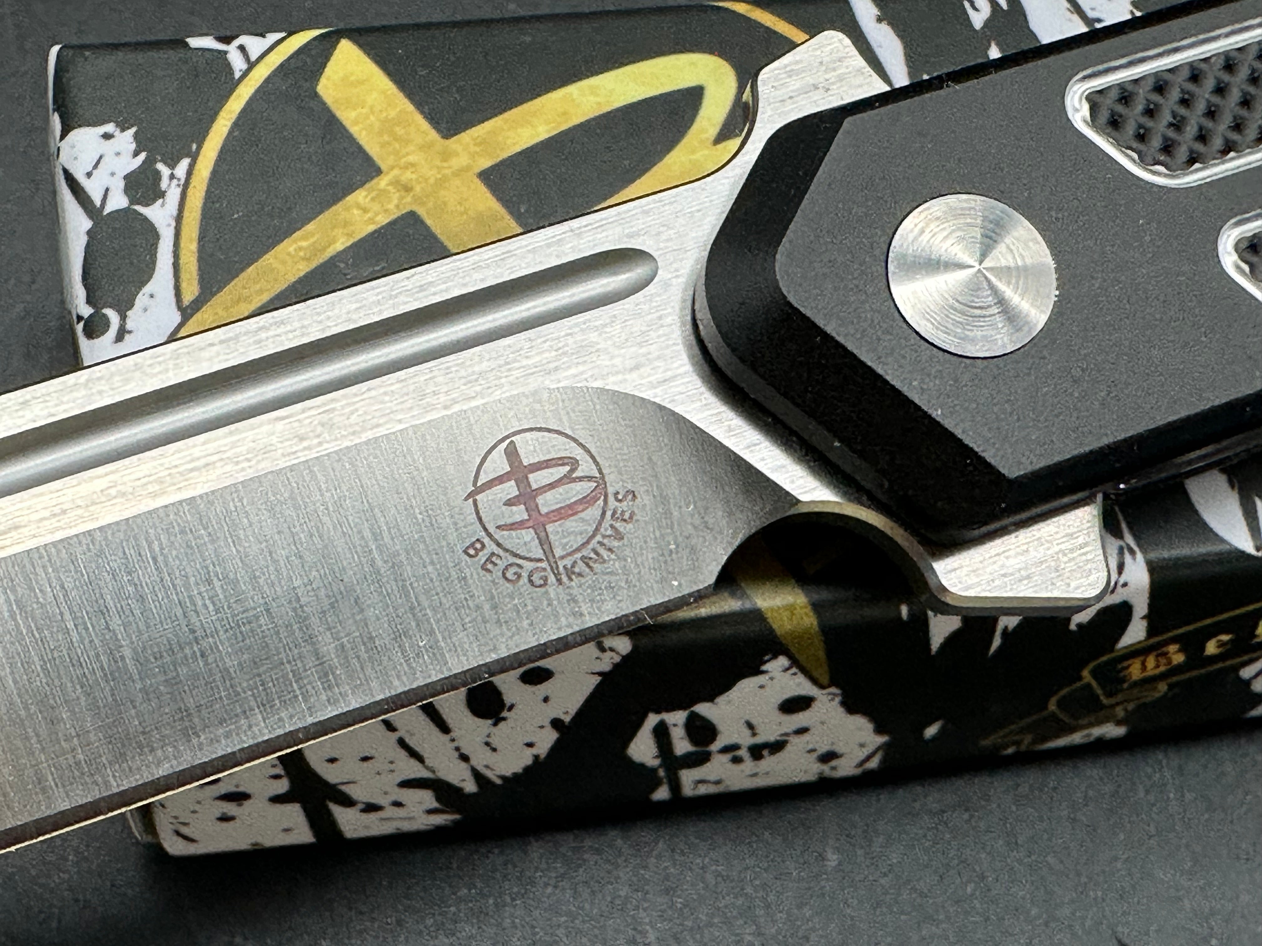 Begg Knives Kwaiken Liner Lock Folding Pocket Knife - 3.5