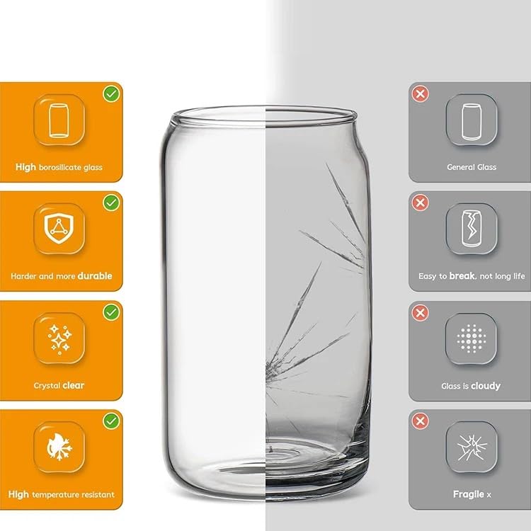 PrimeWorld 550ml Insulated Tumbler with Lid - Leakproof Stainless Steel Coffee Mug for Iced Coffee, Smoothies, Cocktails & Cold Drinks - Perfect for Home, Office, Bar Parties & Outdoor Use
