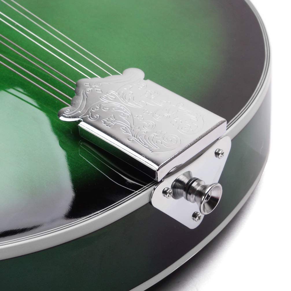 Happyyami 8-String Basswood Mandolin for Beginners with Rosewood Bridge - Perfect for Music Practice, Folk Bands & Outdoor Performances