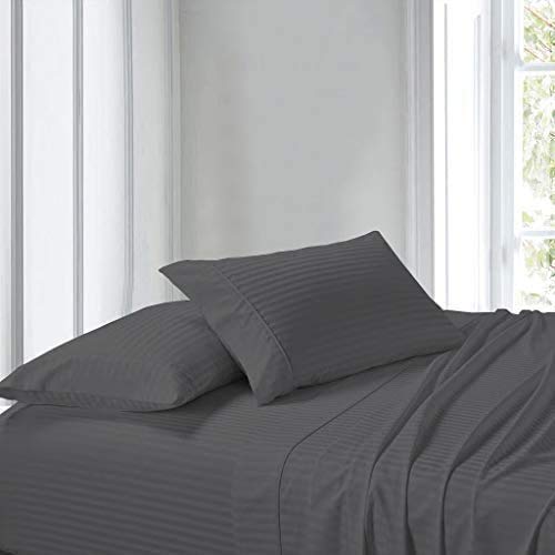 Premium 800 Thread Count 100% Egyptian Cotton Twin-XL Bed Sheet Set - Deep Pocket Fits Mattress Up to 15