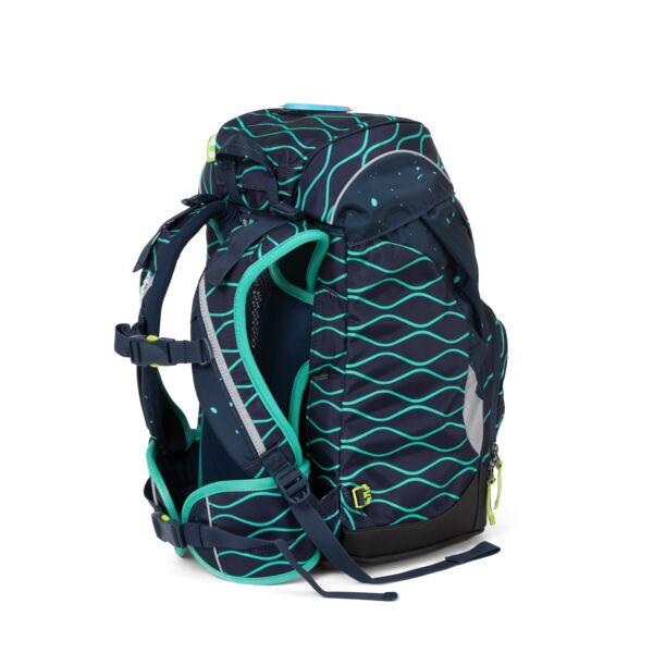 Ergobag Prime School Backpack for Kids - Lightweight & Ergonomic Design with BubbleBear Print - Perfect for School, Travel & Daily Use