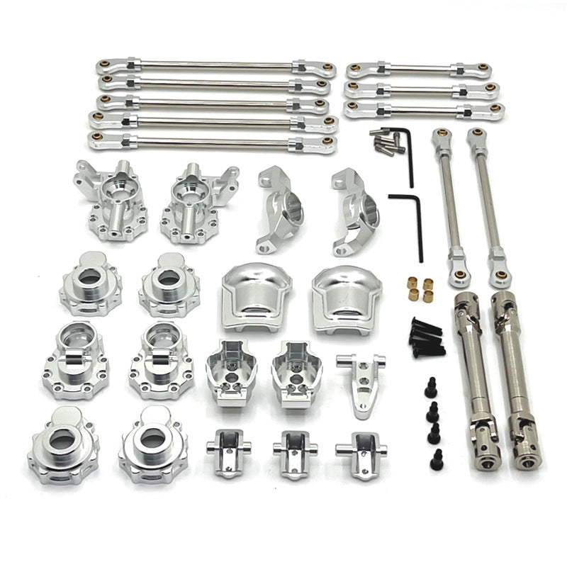 WLTOYS 1/10 Scale RC Cars (Models 104006, 104010, 104020, 104026) - High Performance Metal Upgrade Parts for Durability - Perfect for Off-Road Racing, Backyard Bashing and RC Car Enthusiasts