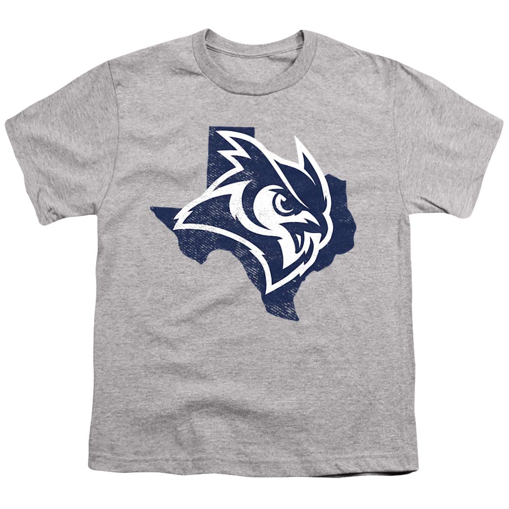 Official Rice University Texas Unisex Youth T-Shirt - Athletic Heather, Small - Perfect for School Spirit, Sports Events & Casual Wear