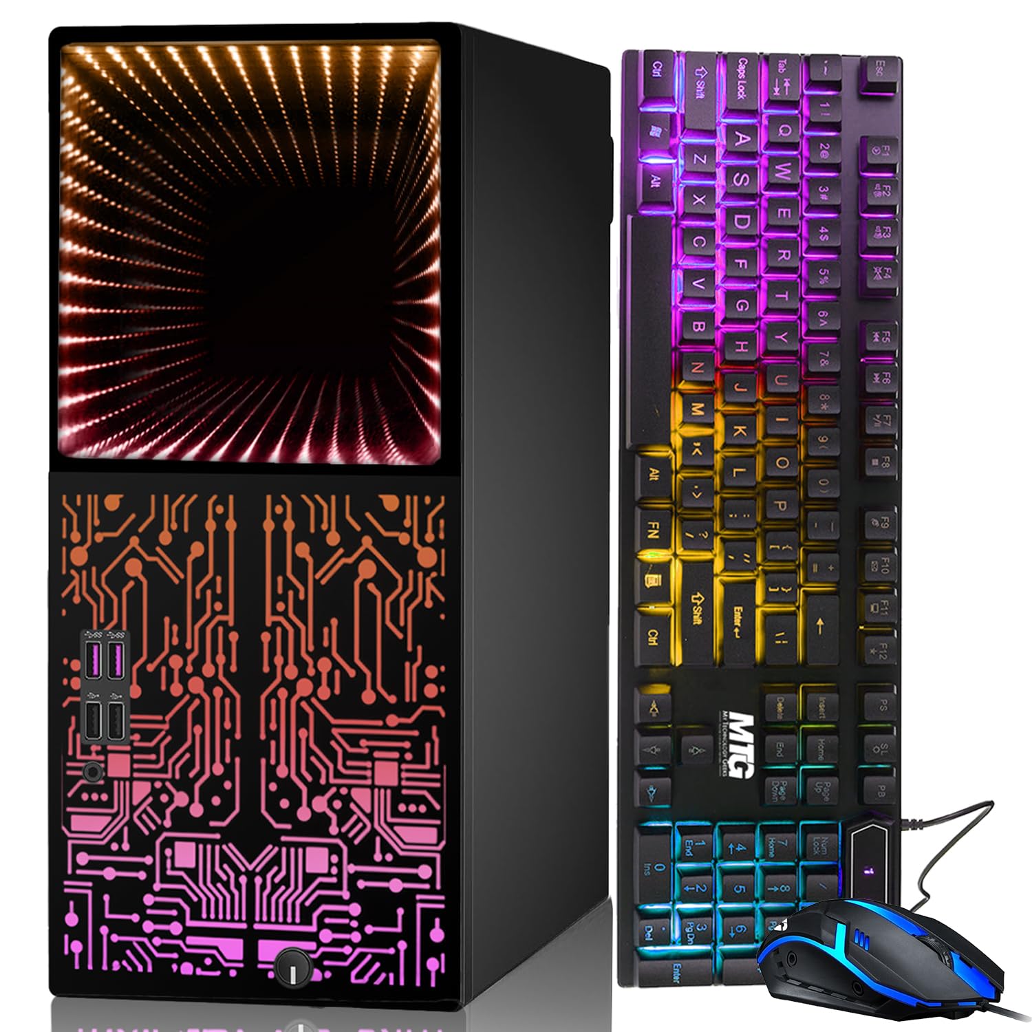 Gaming PC Intel i7 8th Gen 16GB RAM 256GB SSD for Esports & Streaming