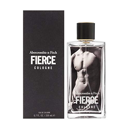 Abercrombie & Fitch Fierce Cologne Spray for Men, 6.7 oz | Long-Lasting Fragrance with Bold, Masculine Scent | Perfect for Date Night, Work & Special Occasions