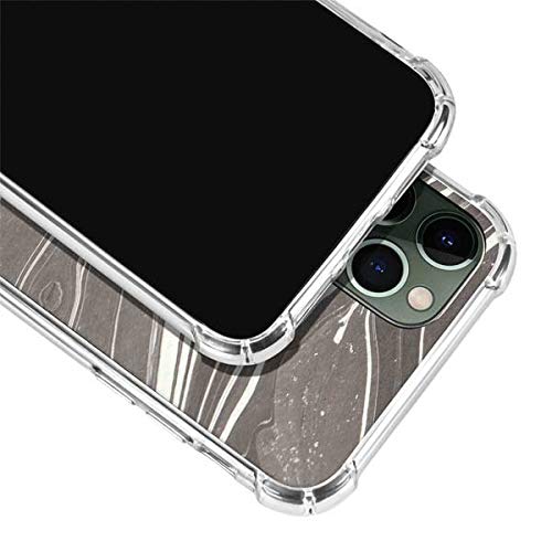 Skinit Clear Phone Case for iPhone 12 Pro - Grey Marble Design | Scratch-Resistant Protective Cover | Perfect for Everyday Use, Work & Travel