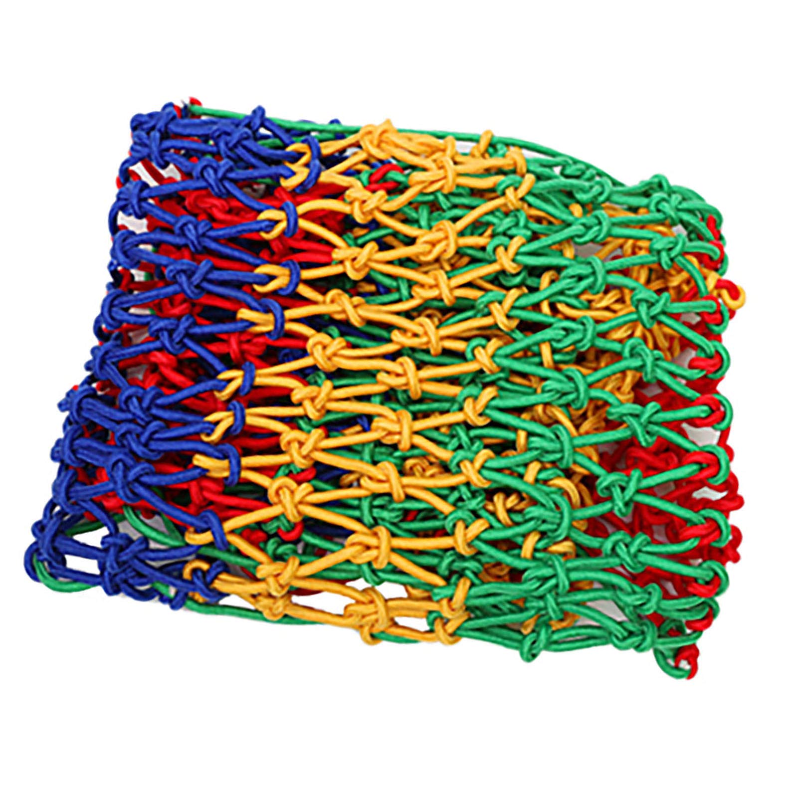 6mm x 8cm Colorful Nylon Safety Net - 13M Stairway Protection Fence, Anti-Fall Balcony Net for Indoor Staircase & Ceiling Decoration (48m/1326ft) - Perfect for Child Safety, Pet Protection & Home Security