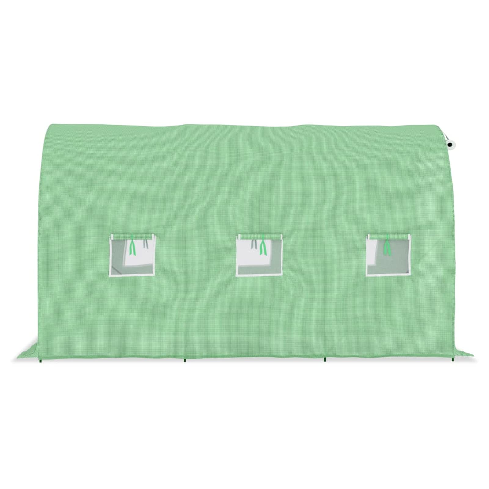 Tidyard Walk-in Greenhouse with Windows & Door - 135 x 78.7 x 78.7 Inches Outdoor Plant House for Herbs, Flowers & Vegetables - Perfect for Backyard, Deck, Lawn Gardening & Urban Farming
