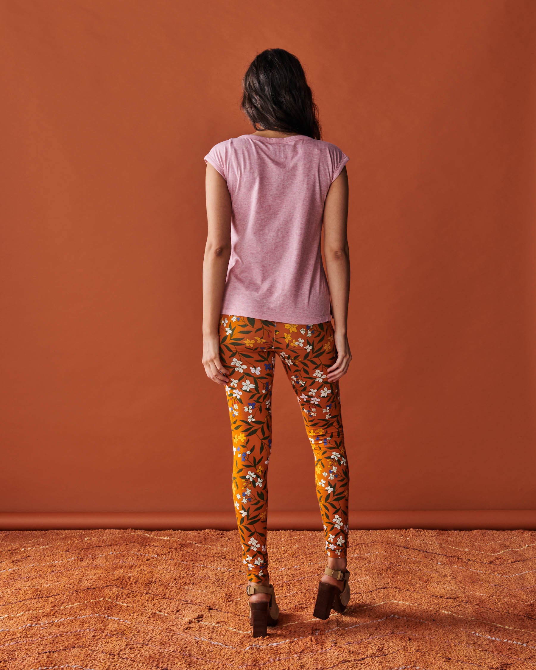 Organic Cotton Leggings for Women - Soft & Comfortable High Waist Yoga Pants - Perfect for Workouts, Lounge & Everyday Wear