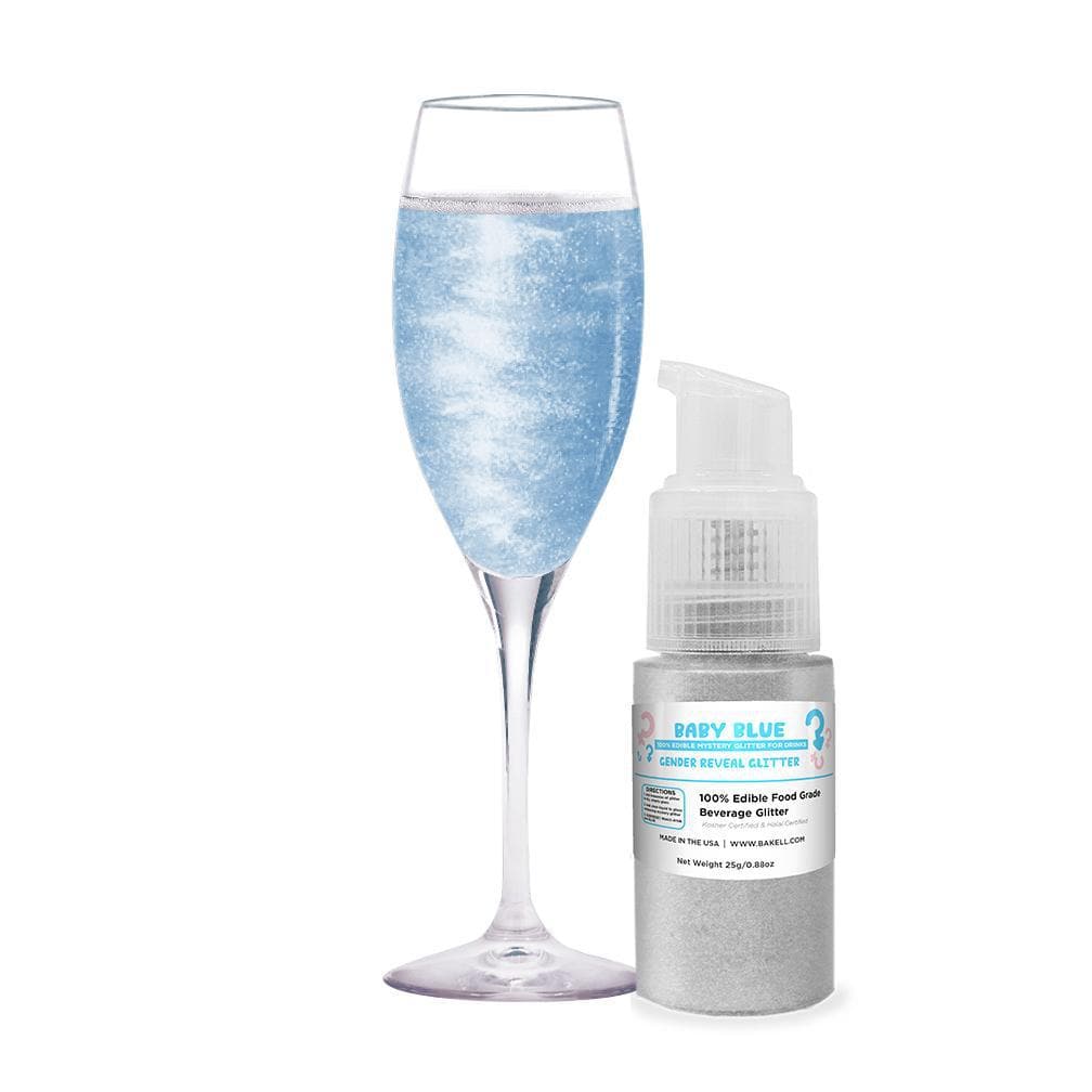 25g Baby Blue Gender Reveal Spray Pump - Perfect for Gender Reveal Parties, Baby Showers & Celebrations