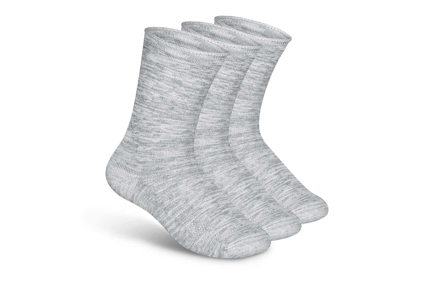 Premium Light Gray Casual & Dress Socks for Men - Comfortable Everyday & Formal Wear - Office, Business, Wedding & Special Occasion Socks