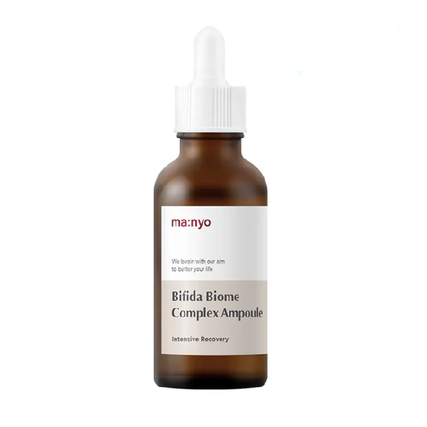 Manyo Factory Bifida Biome Complex Ampoule - Korean Skincare for Hydration & Repair - Perfect for Dry, Sensitive Skin & Nighttime Routine