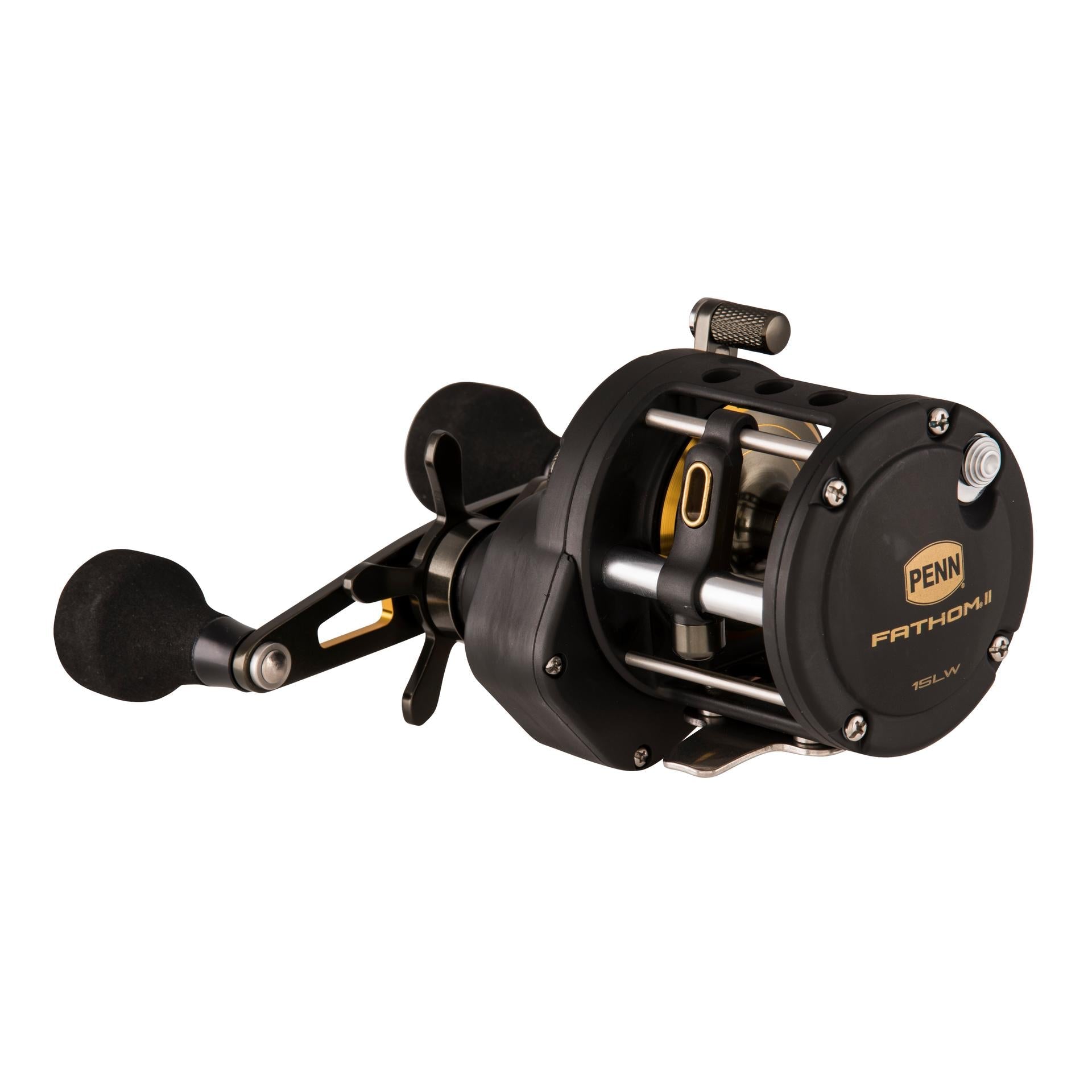 PENN Fathom™ II Level Wind Conventional Fishing Reel - Saltwater & Freshwater Trolling Reel for Offshore & Inshore Fishing
