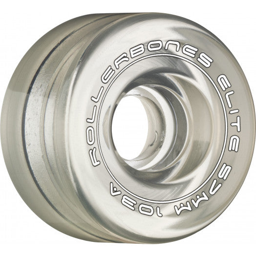 Roller Bones Elite Skateboard Wheels (57MM & 62MM) 101a & 103a Durometer - High Performance Wheels for Street Skating & Park Riding