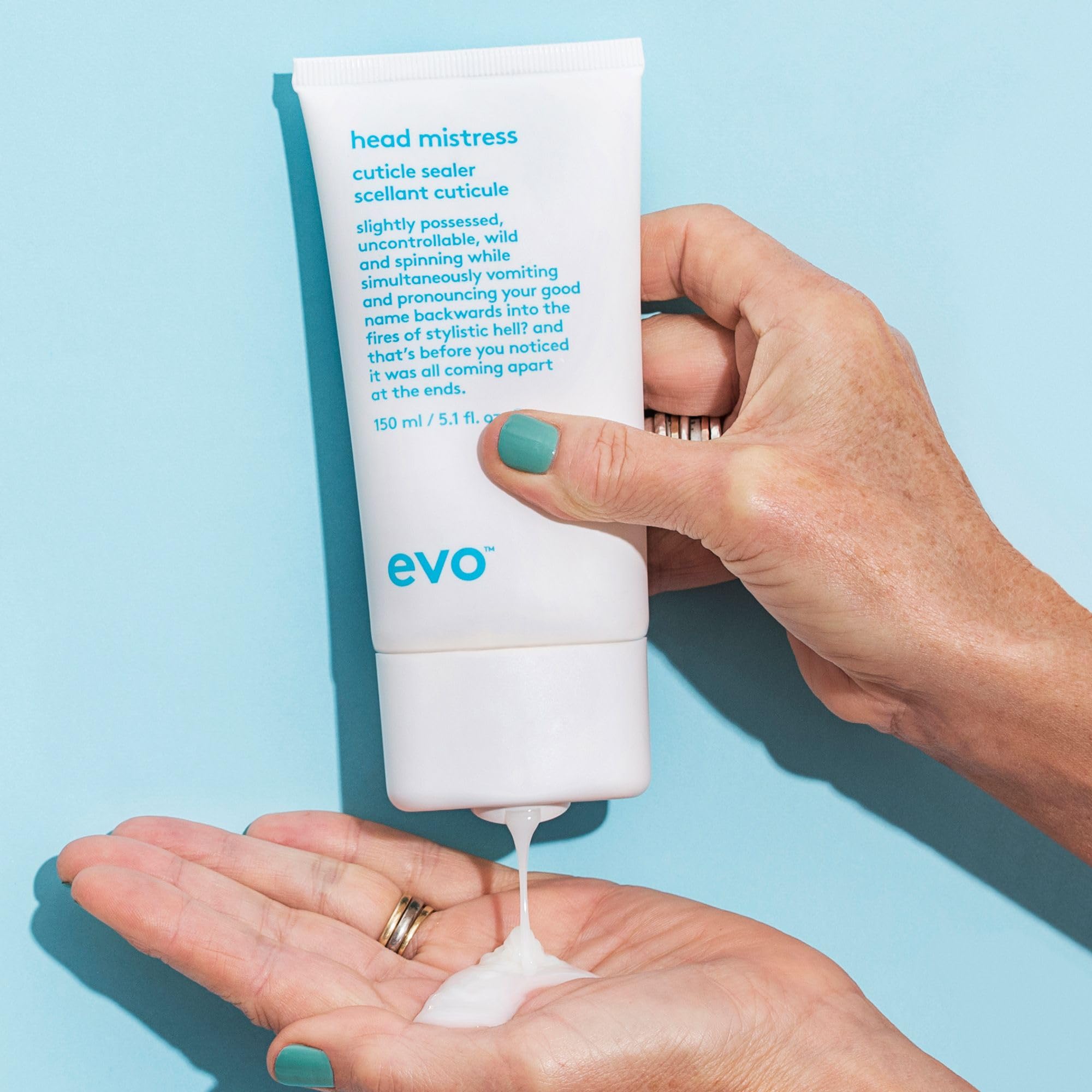 EVO The Therapist Hydrating Hair Care Bundle - Hydrating Shampoo & Conditioner Set with Cuticle Sealer for Dry, Damaged Hair | Salon-Quality Moisturizing Treatment for Frizzy, Color-Treated Hair at Home