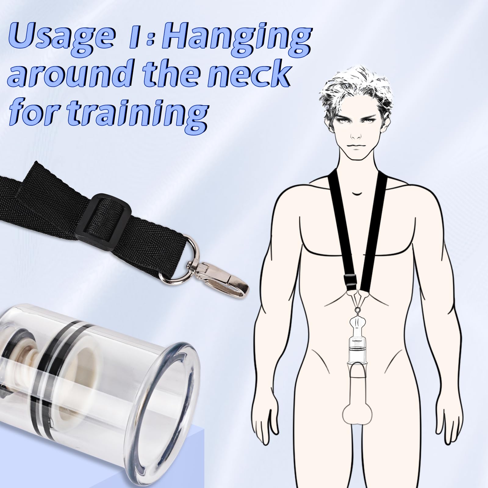 **Penis Extender & Pump Kit for Men – Adjustable Traction Device for Enlargement & Erection Training | Dual-Wear Design for Comfort | Adult Male Enhancement Sex Toys – Perfect for Home Use & Couples Play**