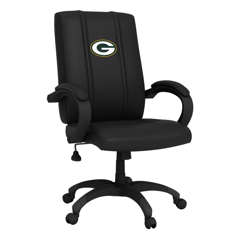 Green Bay Packers Officially Licensed Office Chair - Ergonomic Desk Chair with Team Logo for Home & Office Use - Perfect for Fans, Gamers & Workspaces