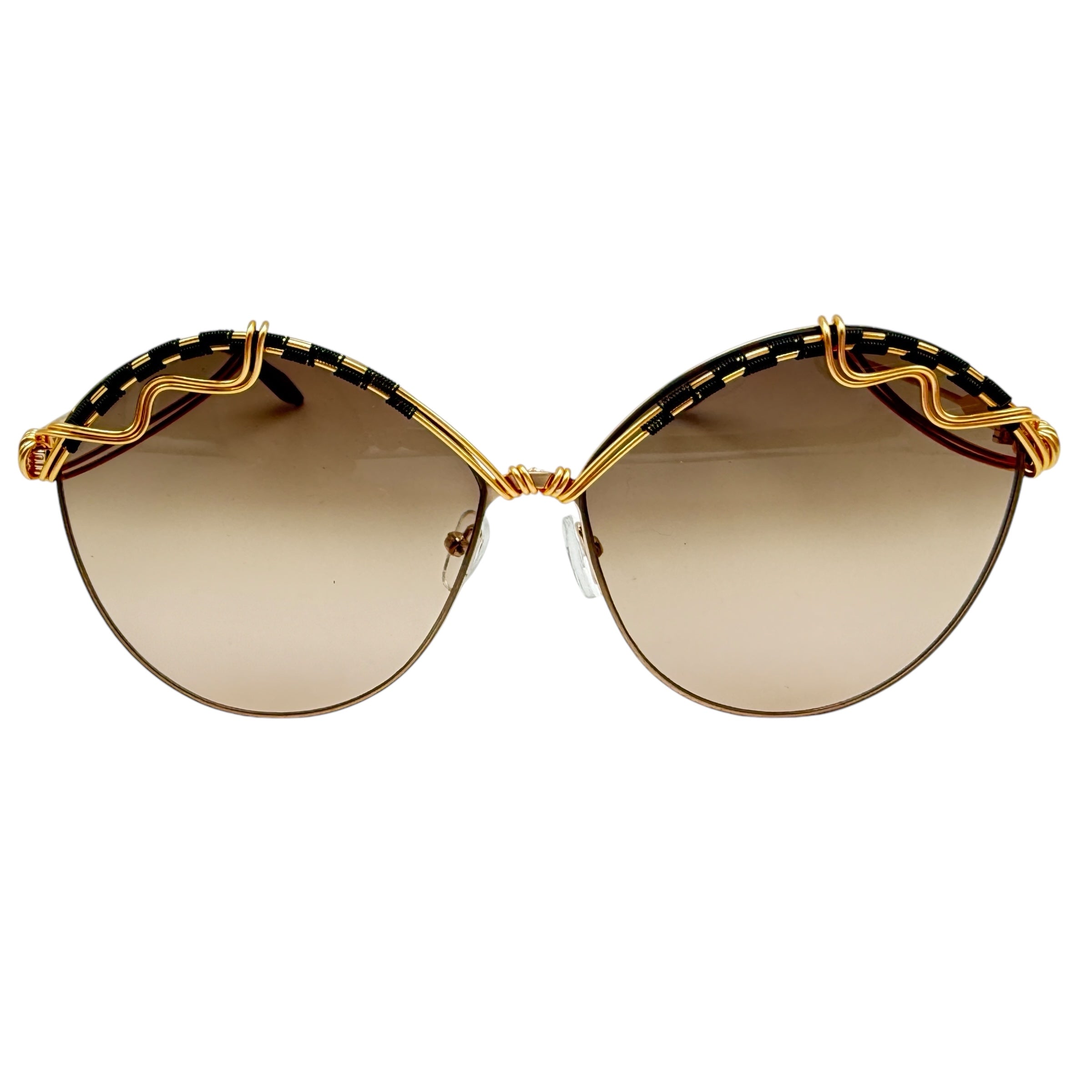 OPUS Oversized Round Sunglasses for Women - UV400 Protection, Polarized Lenses, Fashionable Retro Style - Perfect for Beach, Driving & Outdoor Activities
