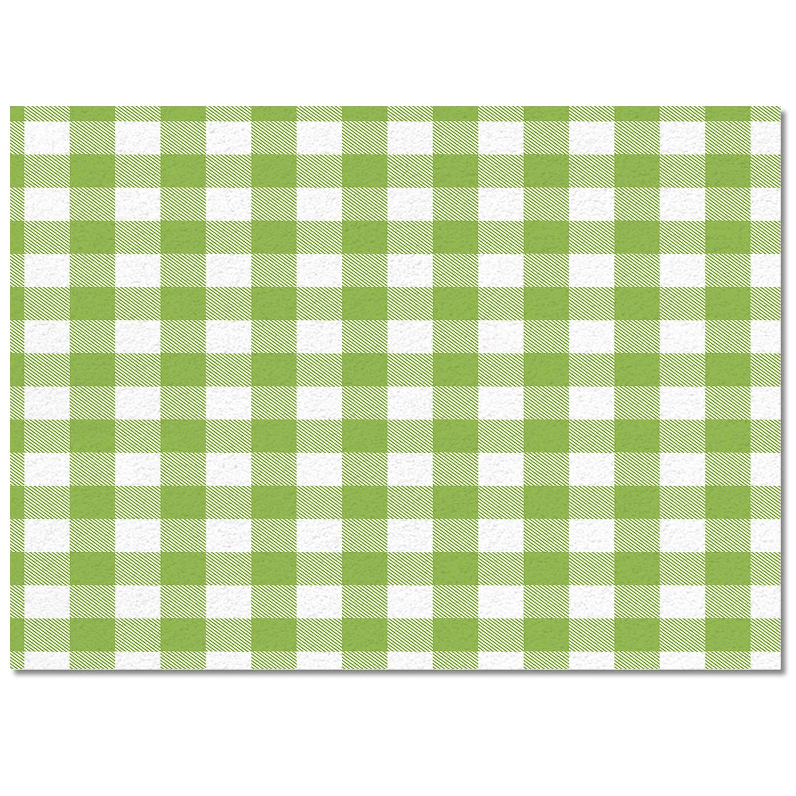 Savannan Easter Area Rug | St. Patrick's Day Light Green Plaid Buffalo Check Non-Slip Indoor Runner Rug | 5'x7' Rectangle Floor Carpet for Bedroom, Living Room, Playroom, Porch | Holiday Home Decor & Seasonal Celebration Rug