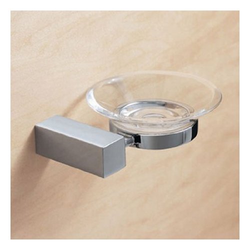 DIAMETRIQUE Soap Dish Holder - Premium Stainless Steel Bathroom Organizer for Shower, Sink & Countertop - Rustproof & Durable Design for Bar Soap Storage
