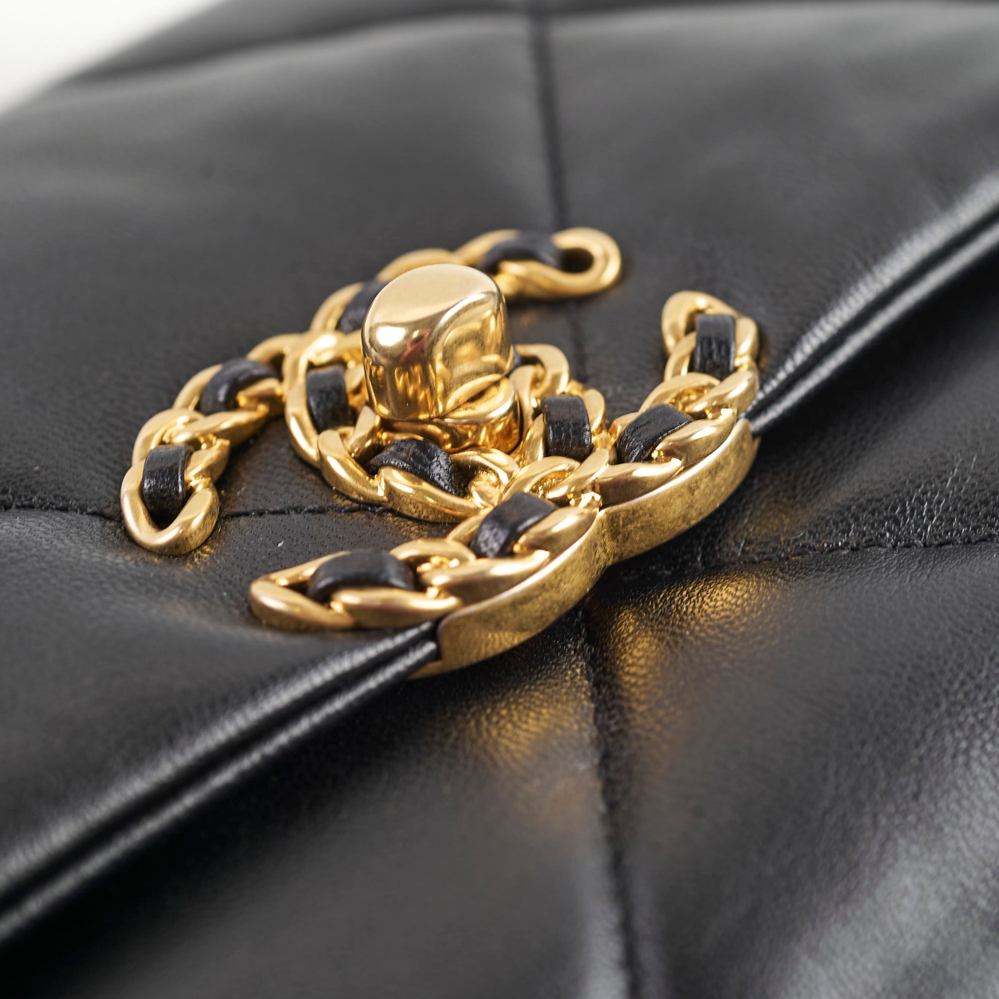 Chanel Small 19 Handbag Black 30 Series - Luxury Crossbody Bag for Women, Perfect for Date Night & Evening Events
