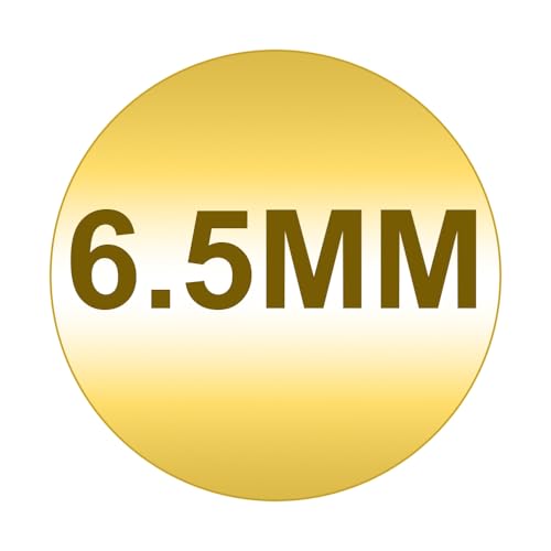 Q-6.5MM-Yellow Gold Color