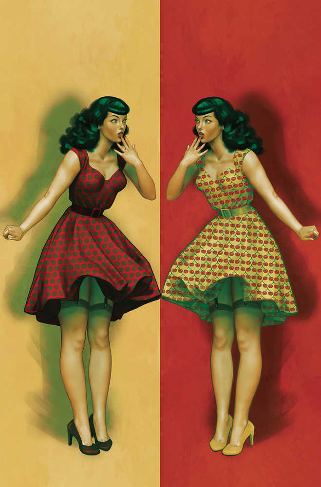 Bettie Page #2 Cover H 15 Copy Variant Edition Puebla Virgin - Rare Collectible Comic Book for Fans & Display - Perfect for Comic Conventions, Home Decor, and Vintage Collections