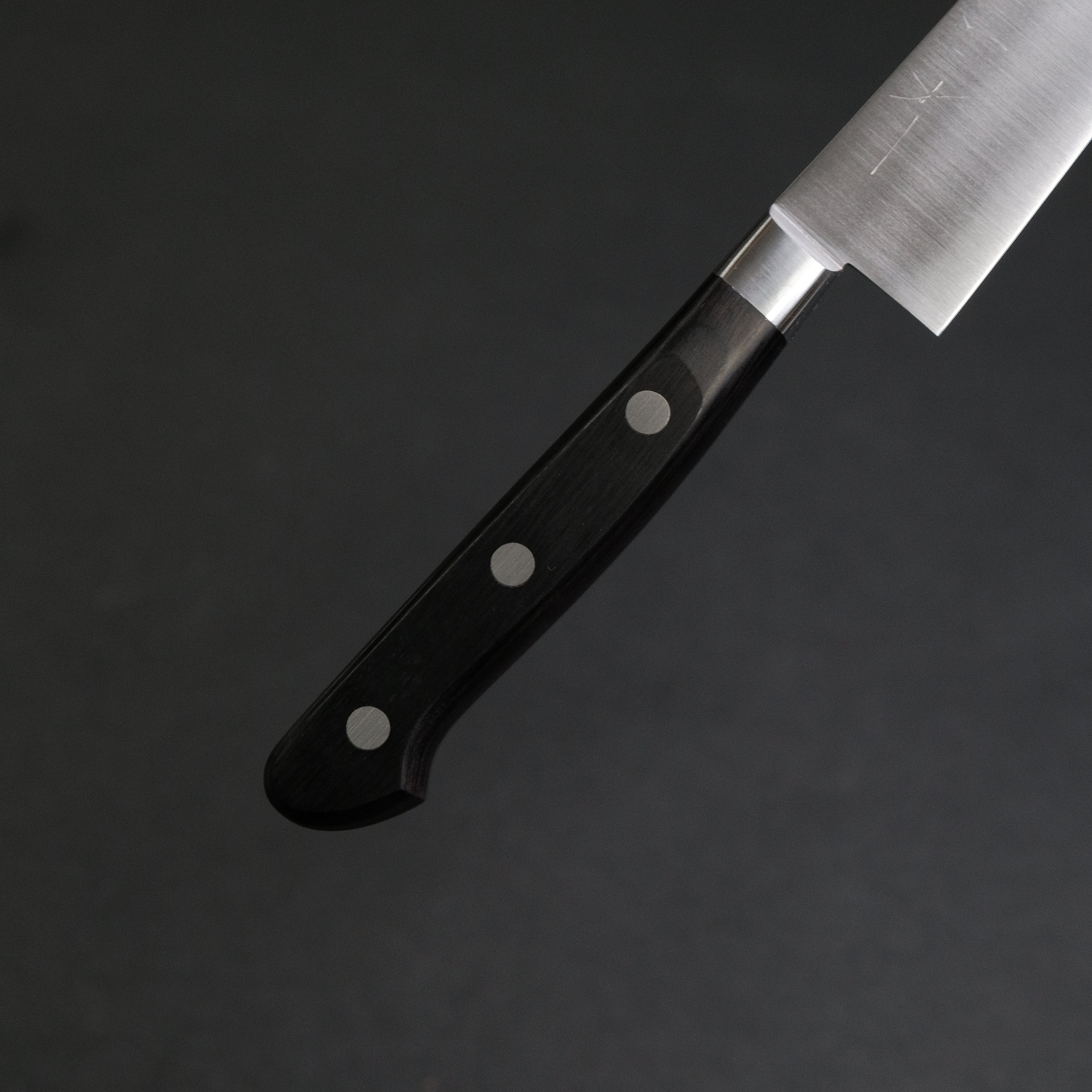 Hitohira Ashi Swedish Stainless Steel Petty Knife 150mm with Pakka Wood Handle - Perfect for Slicing, Peeling & Precision Kitchen Tasks