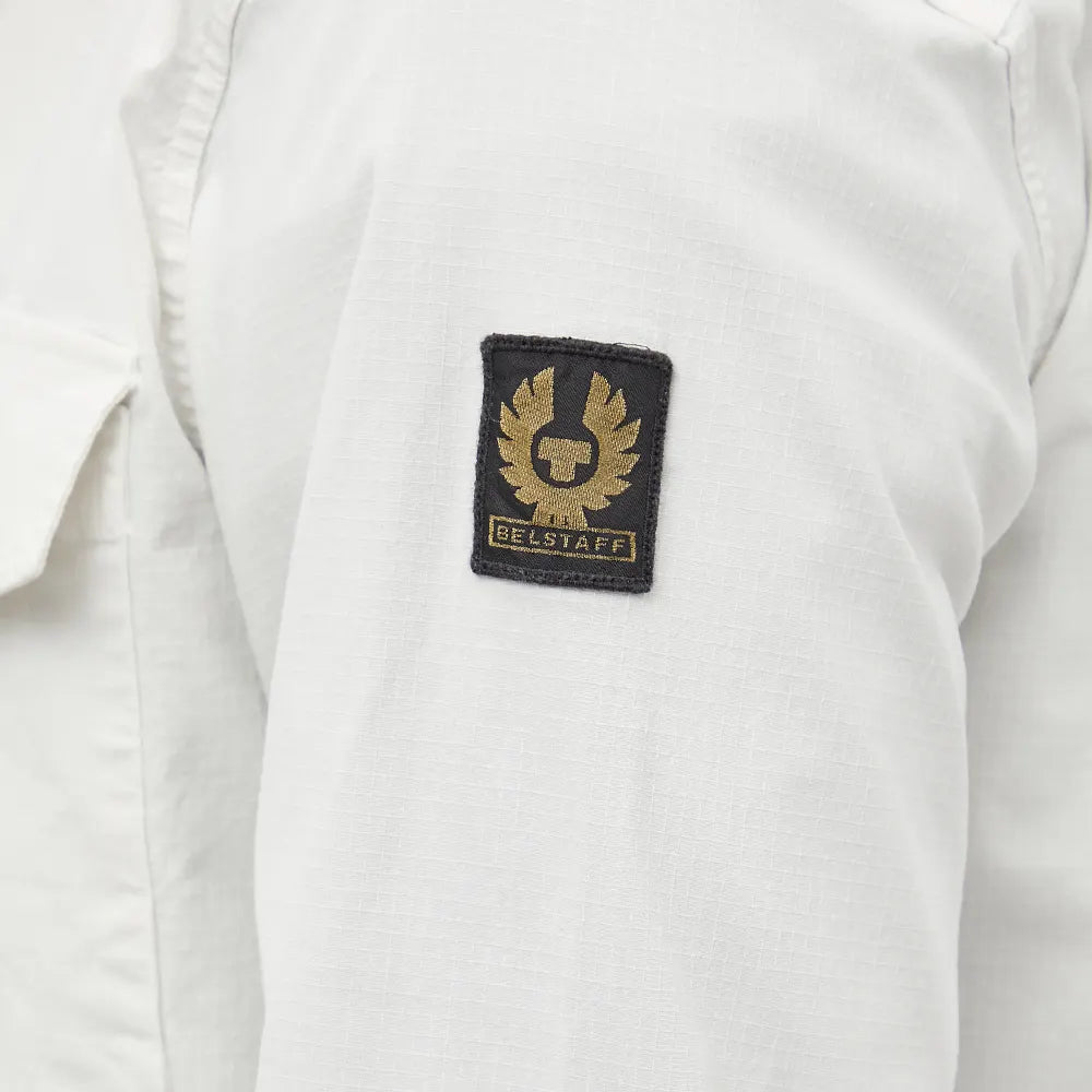 Belstaff Ripstop Overshirt - Men's Lightweight Water-Resistant Shirt Jacket for Outdoor Adventures & Casual Wear