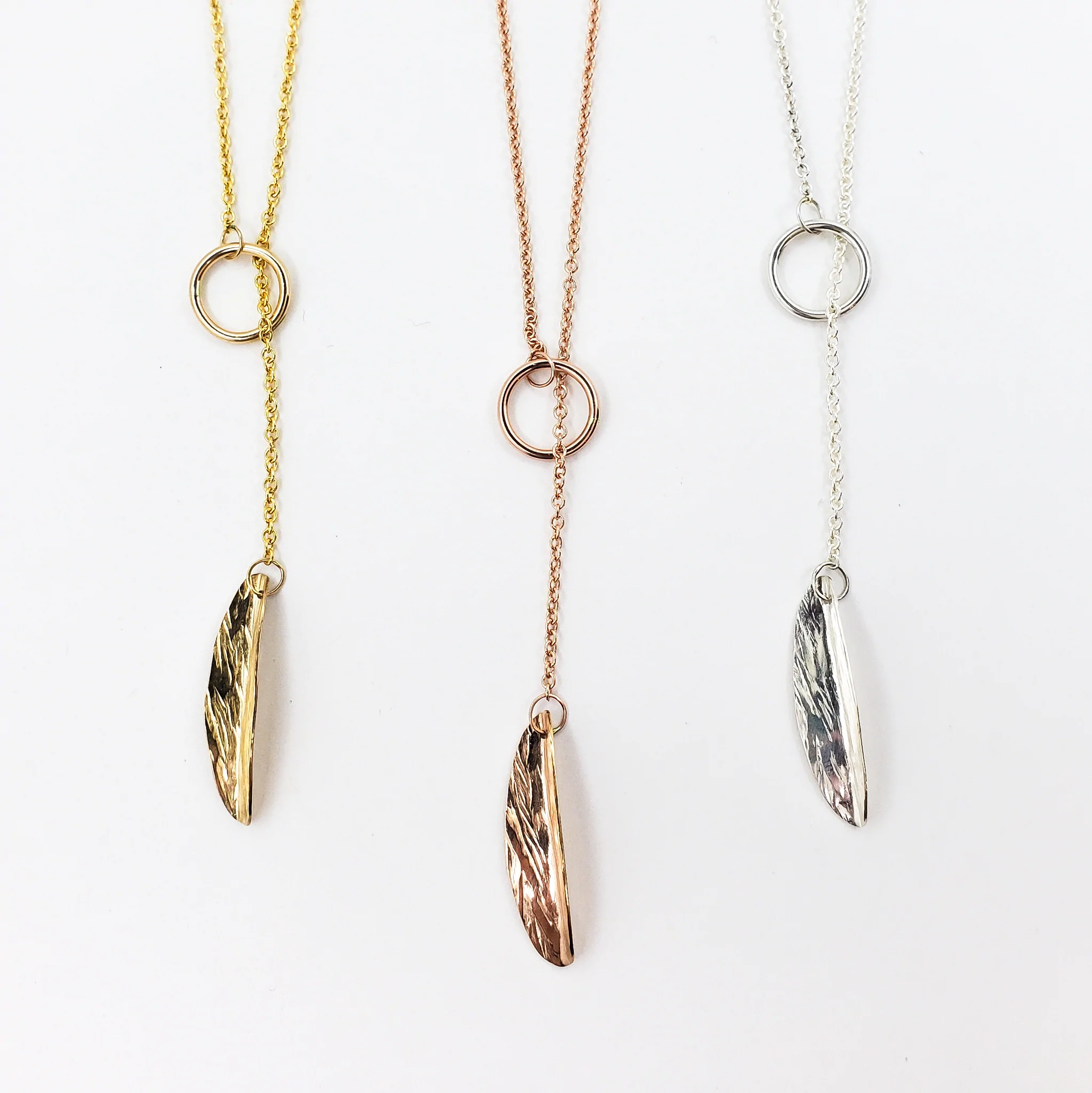 Willow Small Lariat Necklace - Dainty Gold Layered Necklace for Women, Minimalist Adjustable Y Necklace for Everyday Wear, Perfect Gift for Her - Ideal for Office, Date Night & Special Occasions