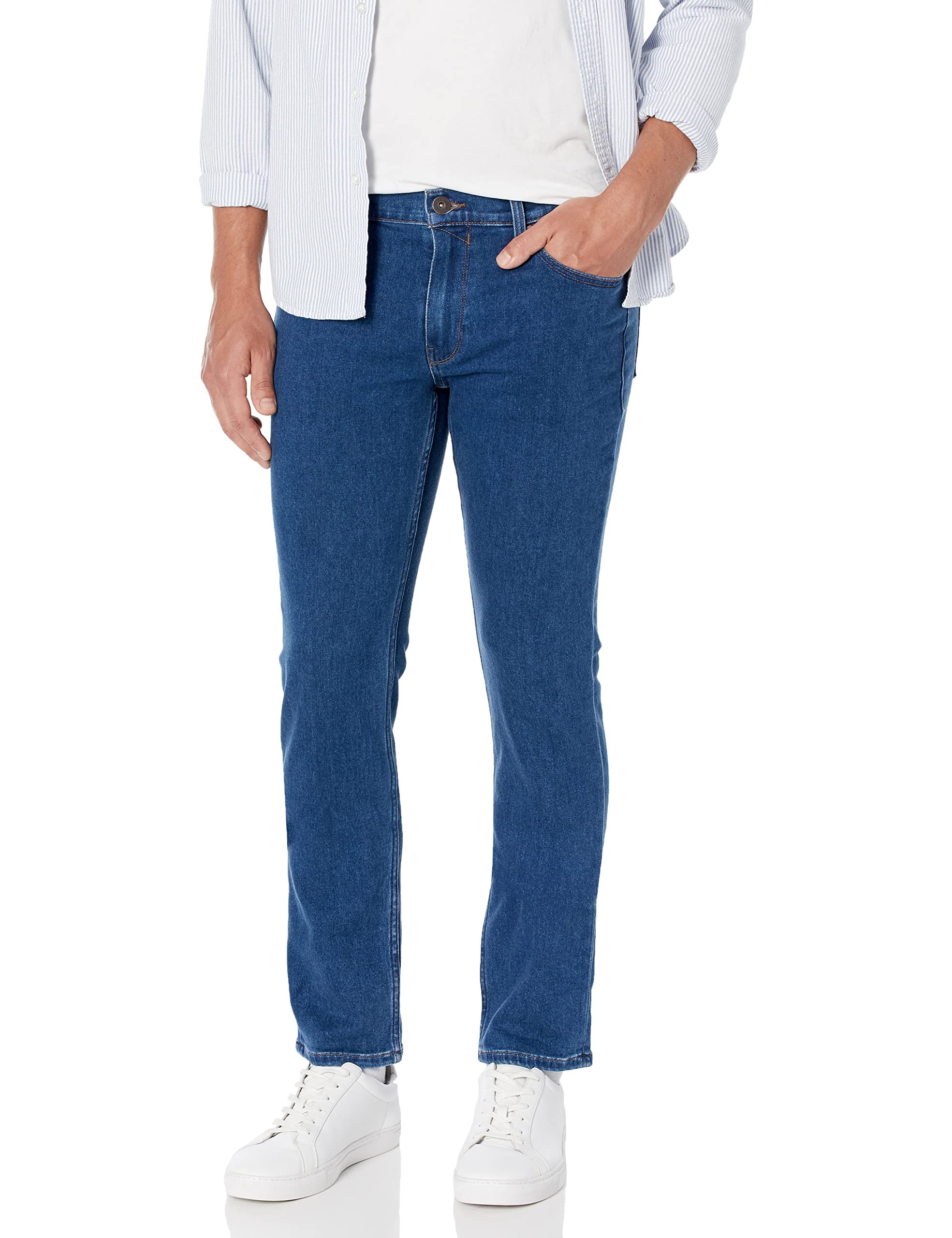 PAIGE Men's Lennox Julius Jeans - Slim Fit Stretch Denim Pants for Casual & Business Wear | Comfortable & Stylish for Everyday Outfits