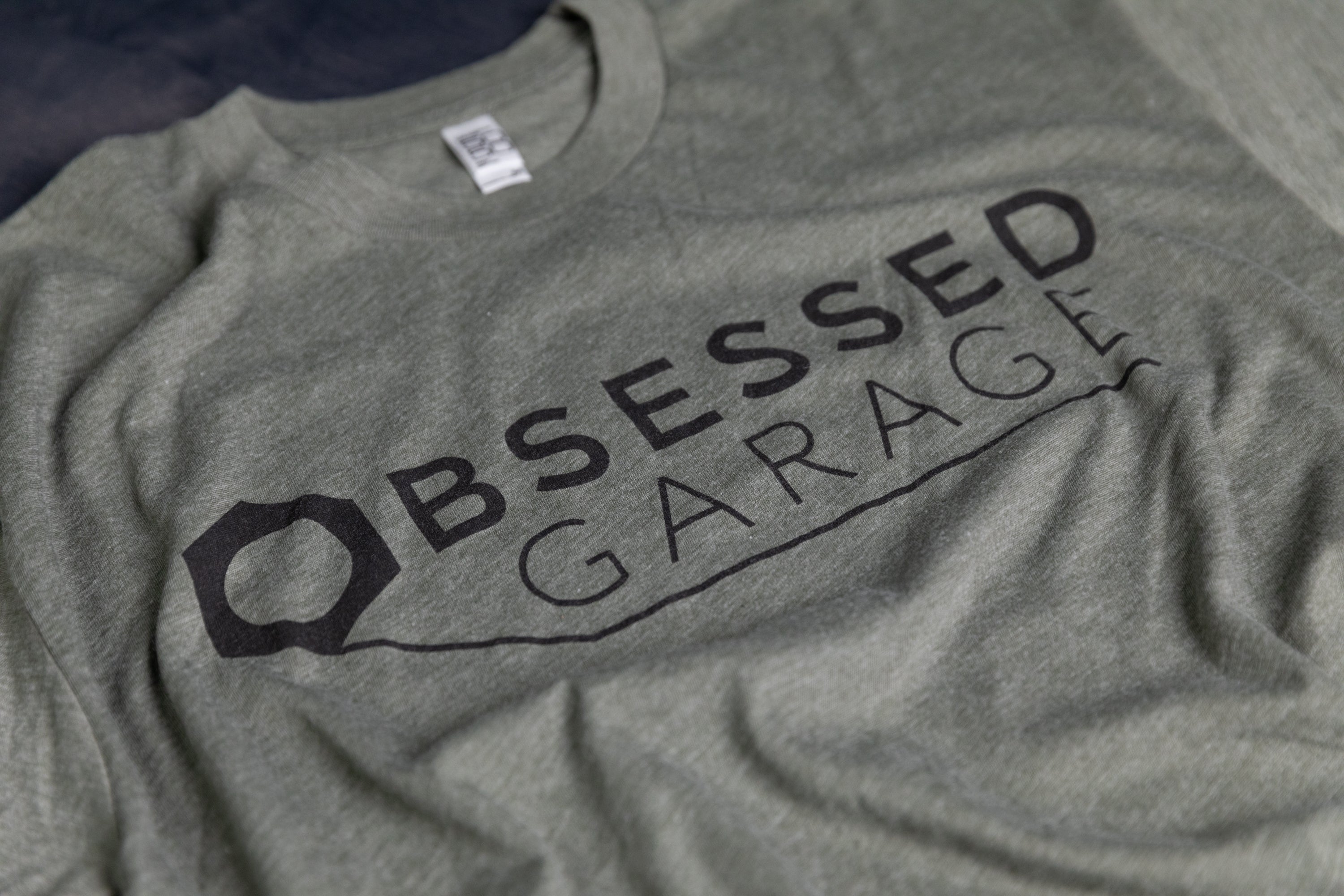 Obsessed Garage Logo T-Shirt - Premium Cotton Unisex Tee for Car Enthusiasts - Perfect for Car Shows, Meetups & Casual Wear