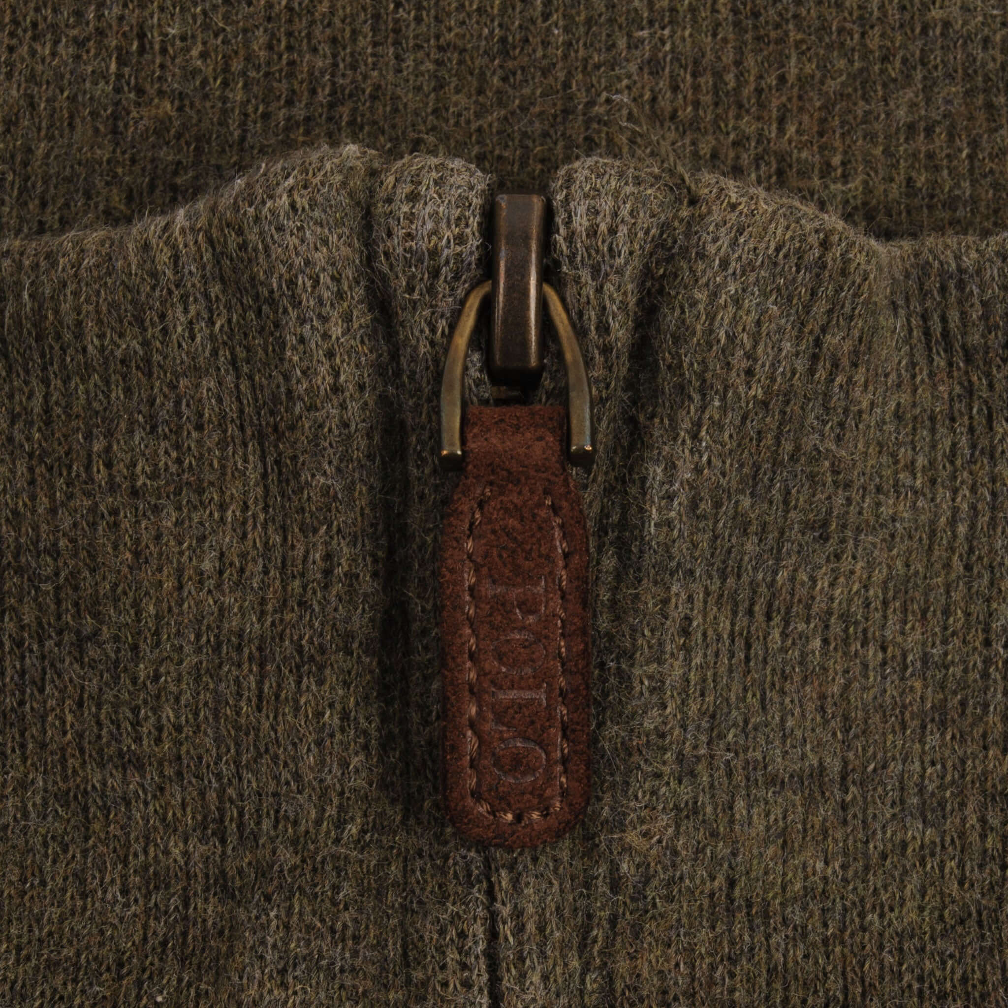 Ralph Lauren Men's Olive Green Quarter Zip Sweater - Size Large - Casual & Office Wear for Men