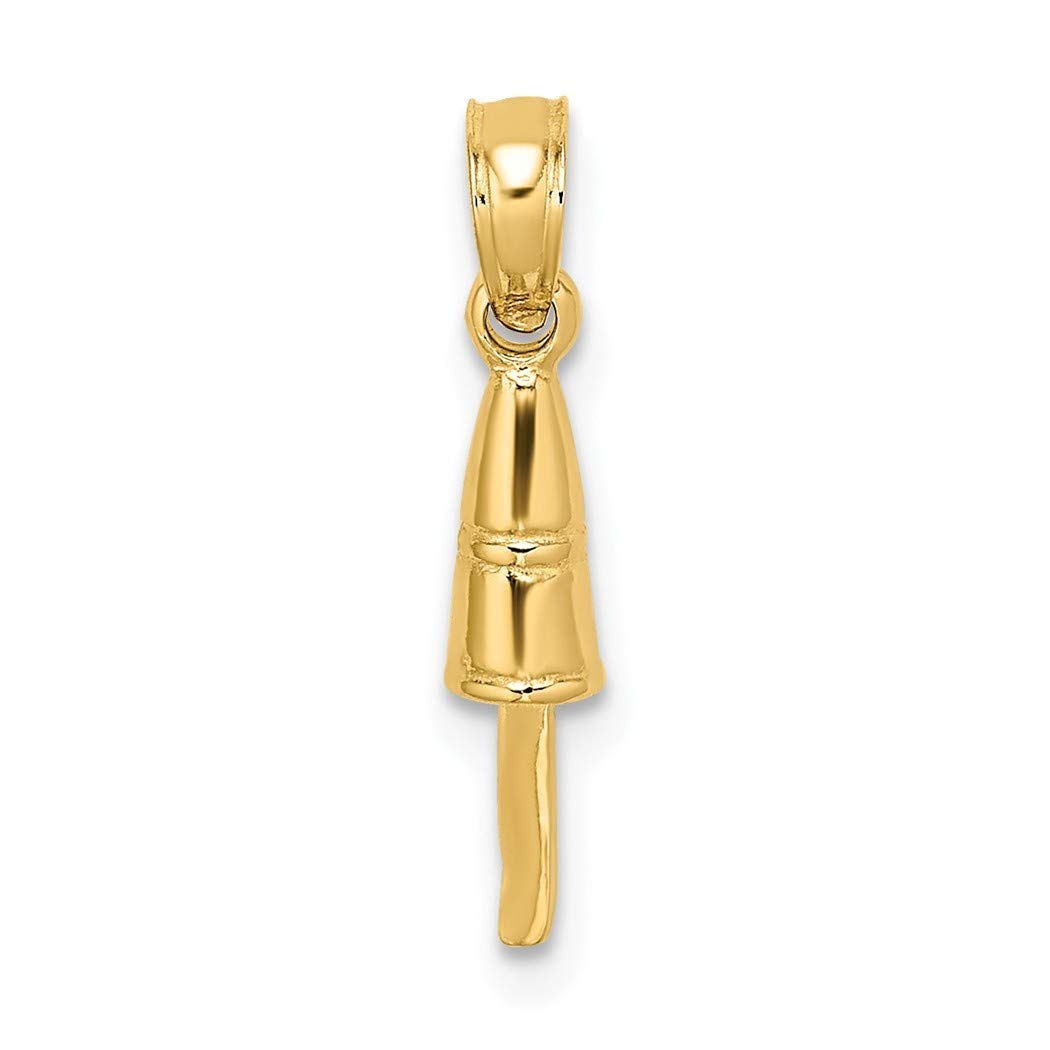 14K Gold 3D Buoy Pendant Necklace for Women - Elegant Layered Jewelry Gift for Her - Perfect for Beach Vacation, Summer Outfits & Everyday Wear
