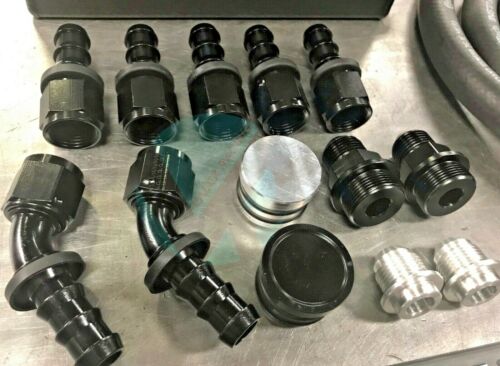Blackworks BWR Oil Catch Can Kit - 10AN Push Loc Race Breather Box for Honda & Acura Turbo Engines | High-Performance Engine Protection for Track & Street Racing