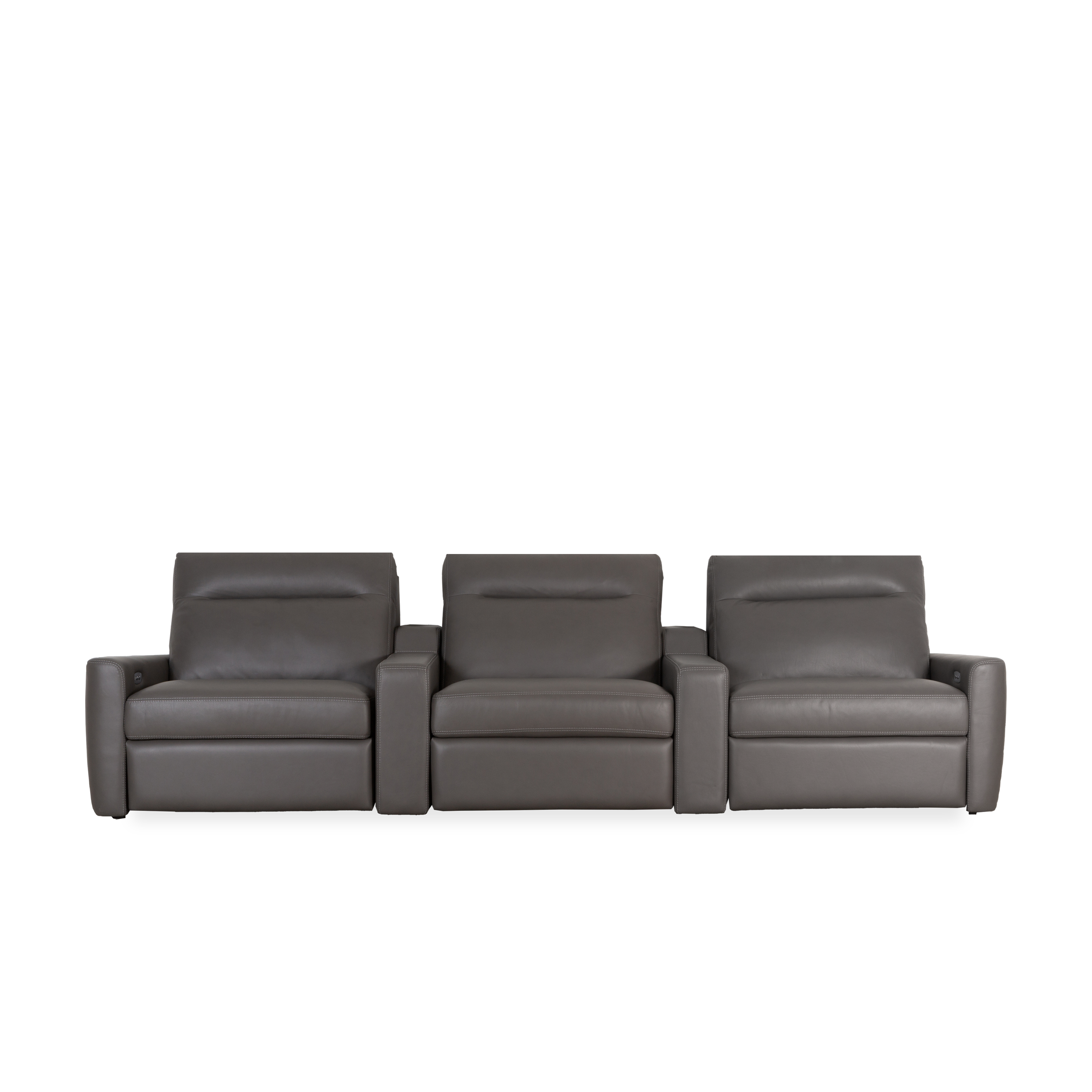 Keystone Motion Sofa - Reclining Sofa with Power Headrest & Lumbar Support for Living Room, Home Theater, and Office Relaxation