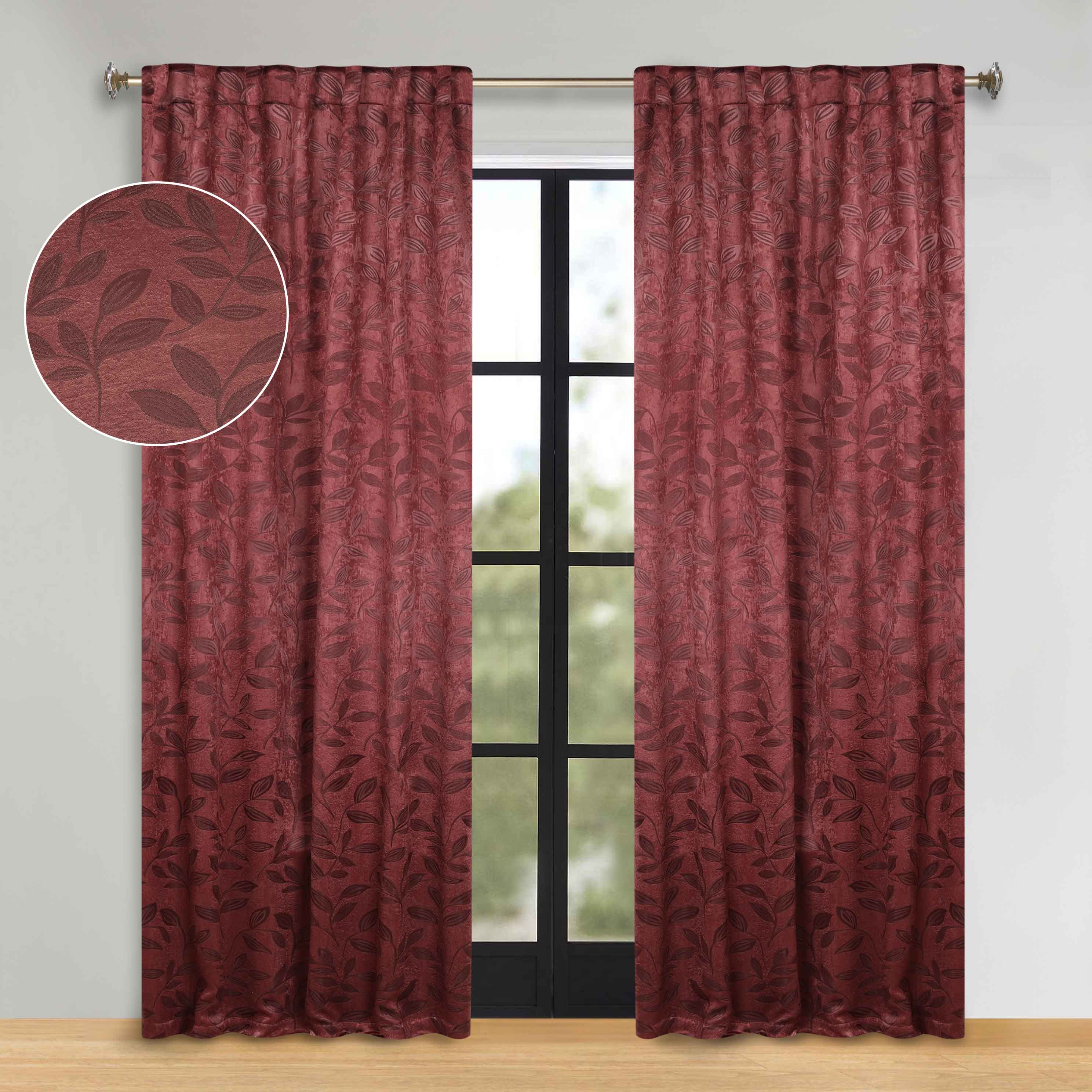 Premium Blackout Curtains Set - Room Darkening Back Tab Panels for Bedroom, Living Room & Nursery | Noise Reducing & Energy Efficient Window Treatments