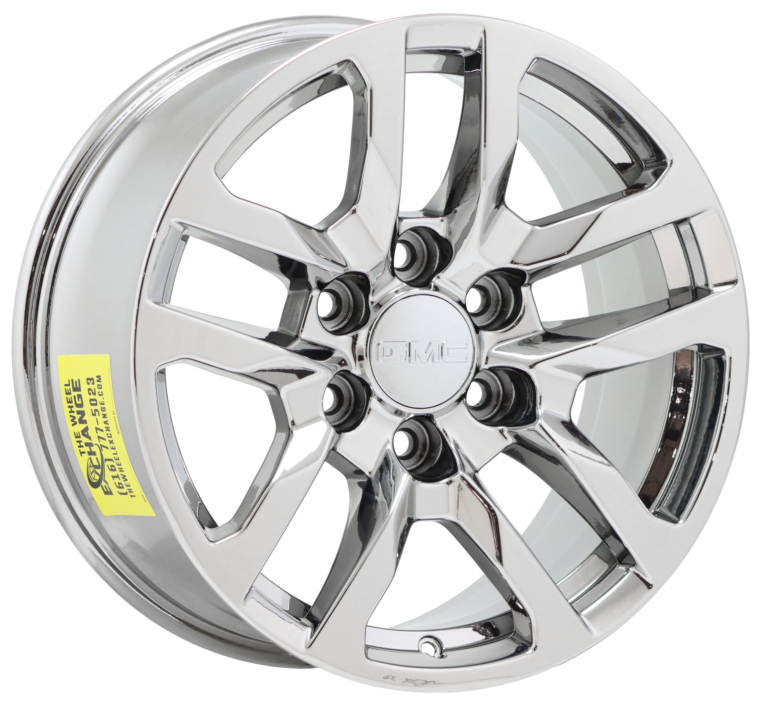 18 GMC Sierra 1500 Chrome Wheels Rims - OEM Factory Set 5912 | Premium Bright Chrome Finish for Trucks & Off-Road Vehicles