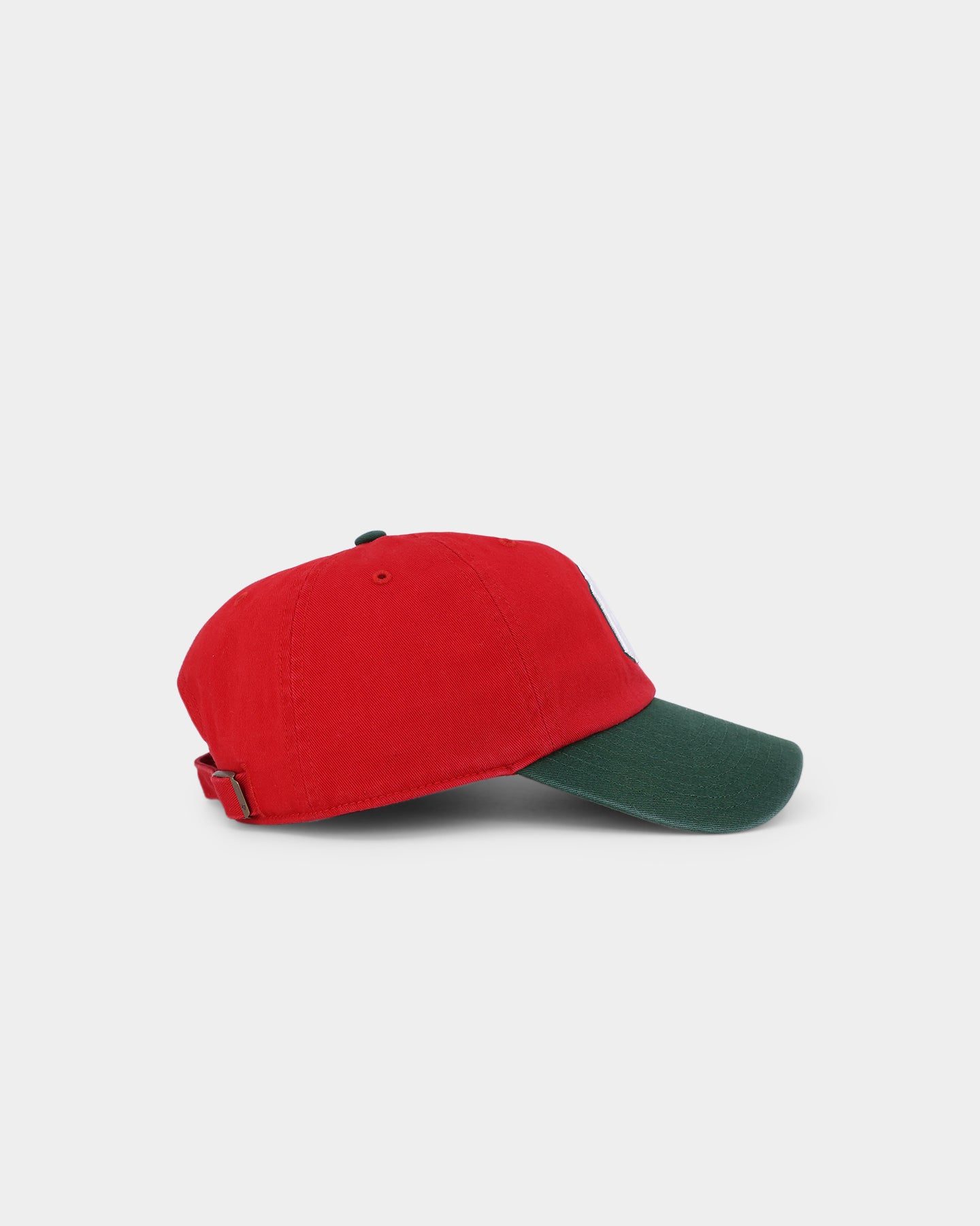 New York Yankees 'Scarlet Pines' Snapback Hat - 47 Brand Adjustable Strapback Cap in Red & Dark Green for Baseball Fans & Streetwear Fashion