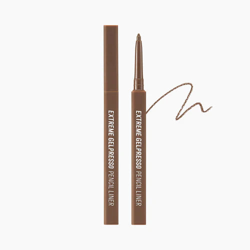 CLIO Extreme Gelpresso Pencil Eyeliner 0.35g - Long Lasting Waterproof Smudge Proof Eye Liner for Precise Winged Liner & Tightlining - Perfect for Everyday Makeup & Special Occasions