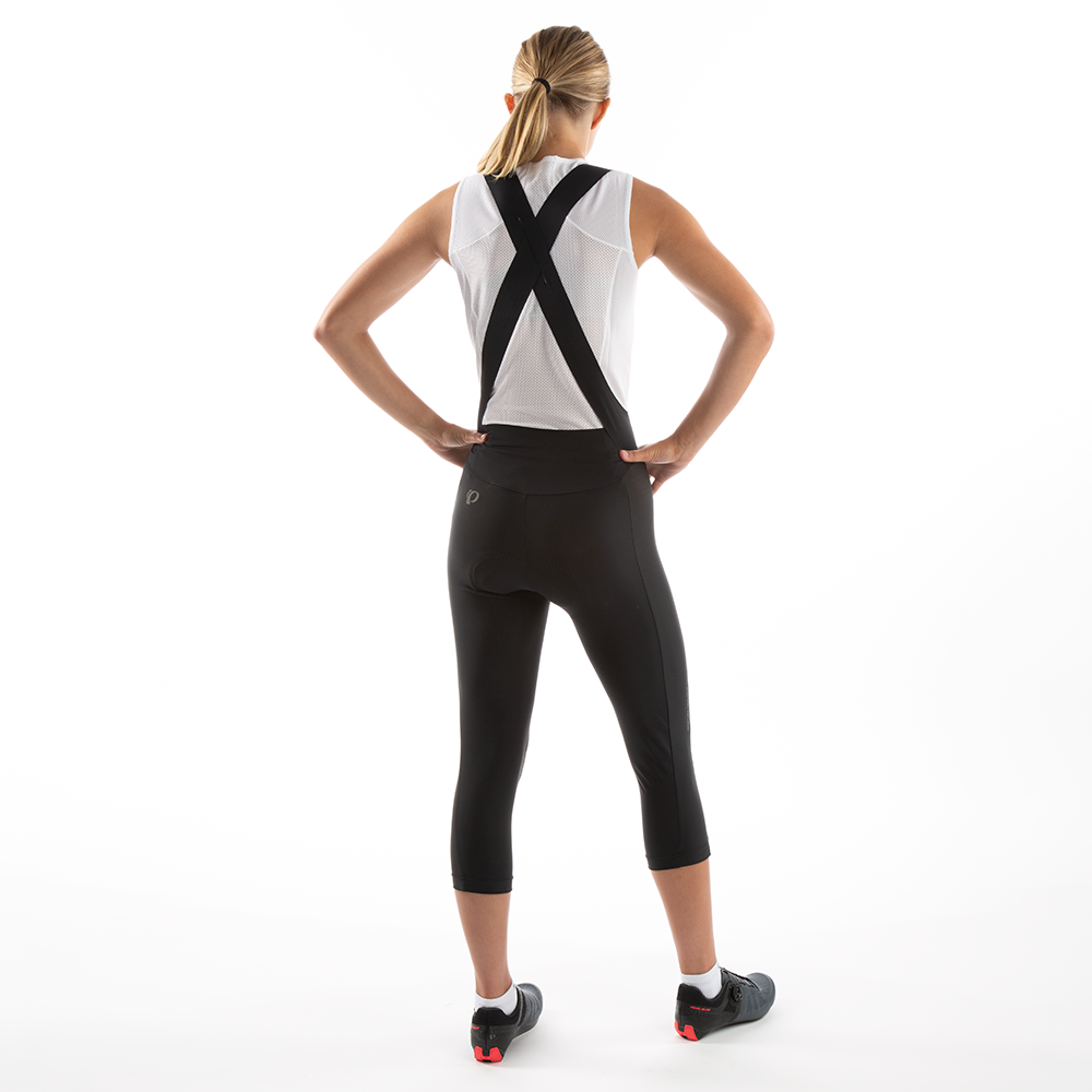 Women's High-Performance Attack Bib Capris - Breathable & Quick-Dry Cycling & Running Tights for Outdoor Sports & Gym Workouts