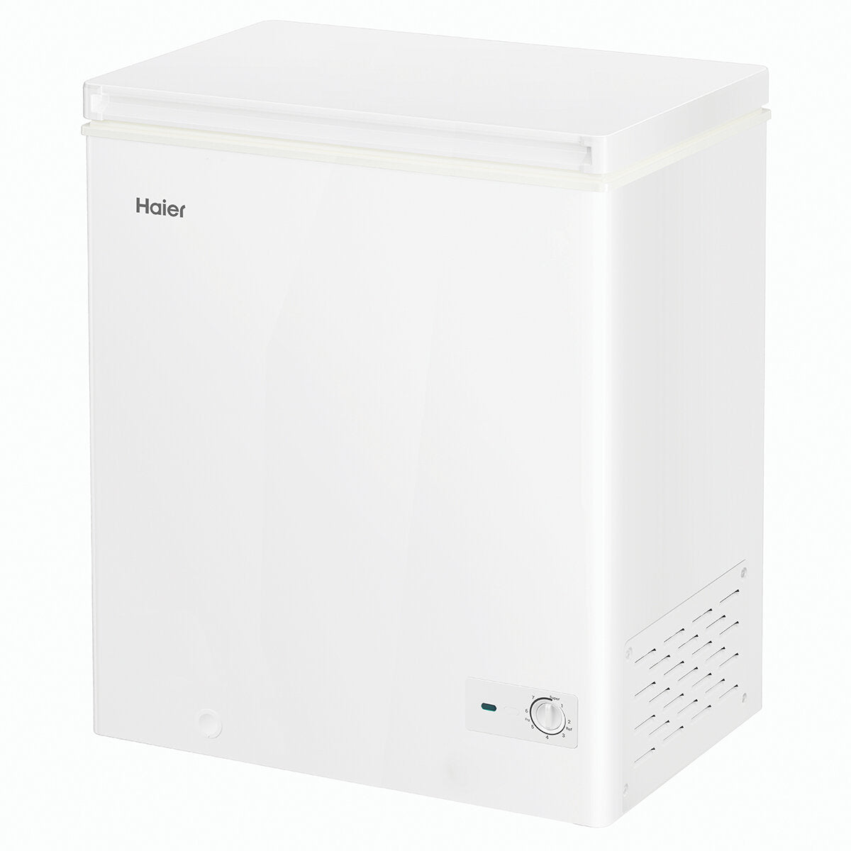 Haier 194L Chest Freezer HCF194W - Energy Efficient Upright Deep Freezer for Home, Garage & Restaurant Use - Perfect for Frozen Food Storage & Bulk Meal Prep