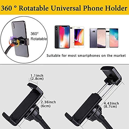 Professional LED Selfie Ring Light with Phone Holder & Splint Stand - Perfect for Studio Photography, Video Recording, and Real-Time Fill Light