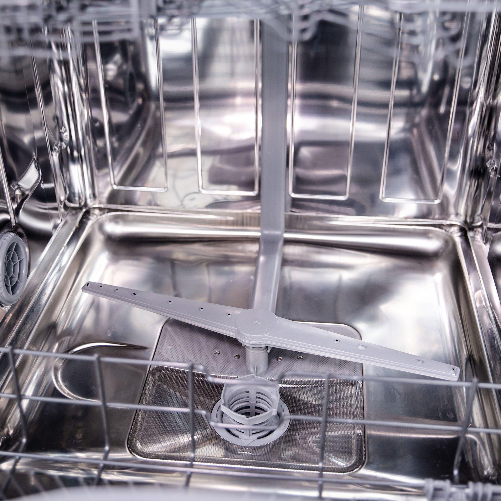 Avanti DWF24V0W 24 Inch Built-In Dishwasher - Energy Efficient, Quiet Operation for Small Kitchens & Apartments - Perfect for Compact Spaces and Daily Dishwashing Needs