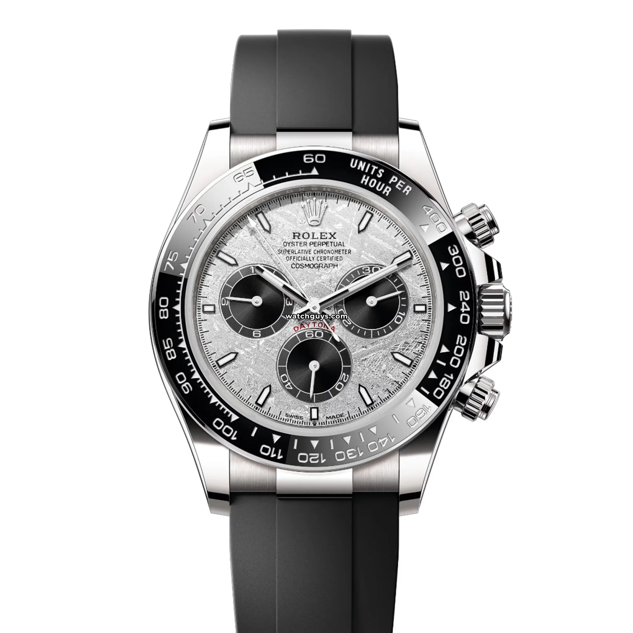 Rolex Daytona 126519LN Meteorite Dial White Gold Watch - Luxury Men's Timepiece for Business & Special Occasions