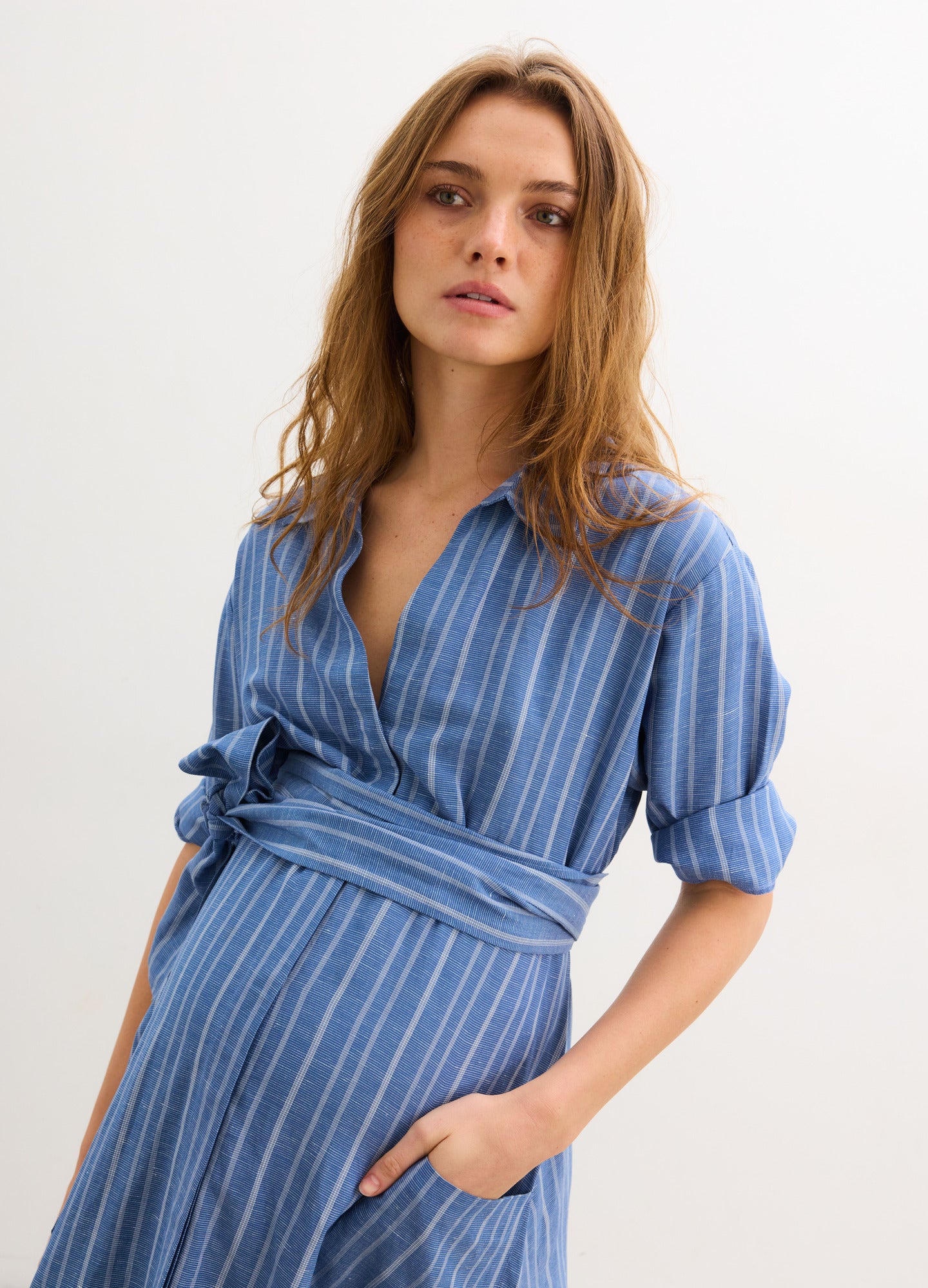 The Anna Shirtdress - Women's Floral Print Button Down Shirt Dress for Casual & Office Wear | Perfect for Spring & Summer Outfits, Date Nights & Work Attire