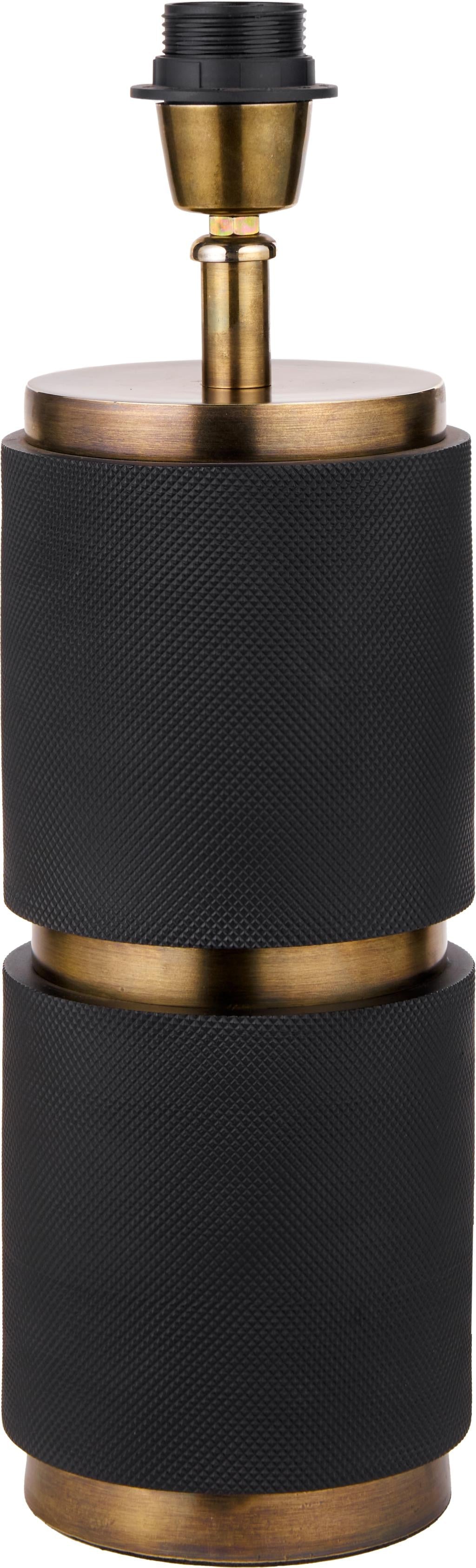 Black and brass