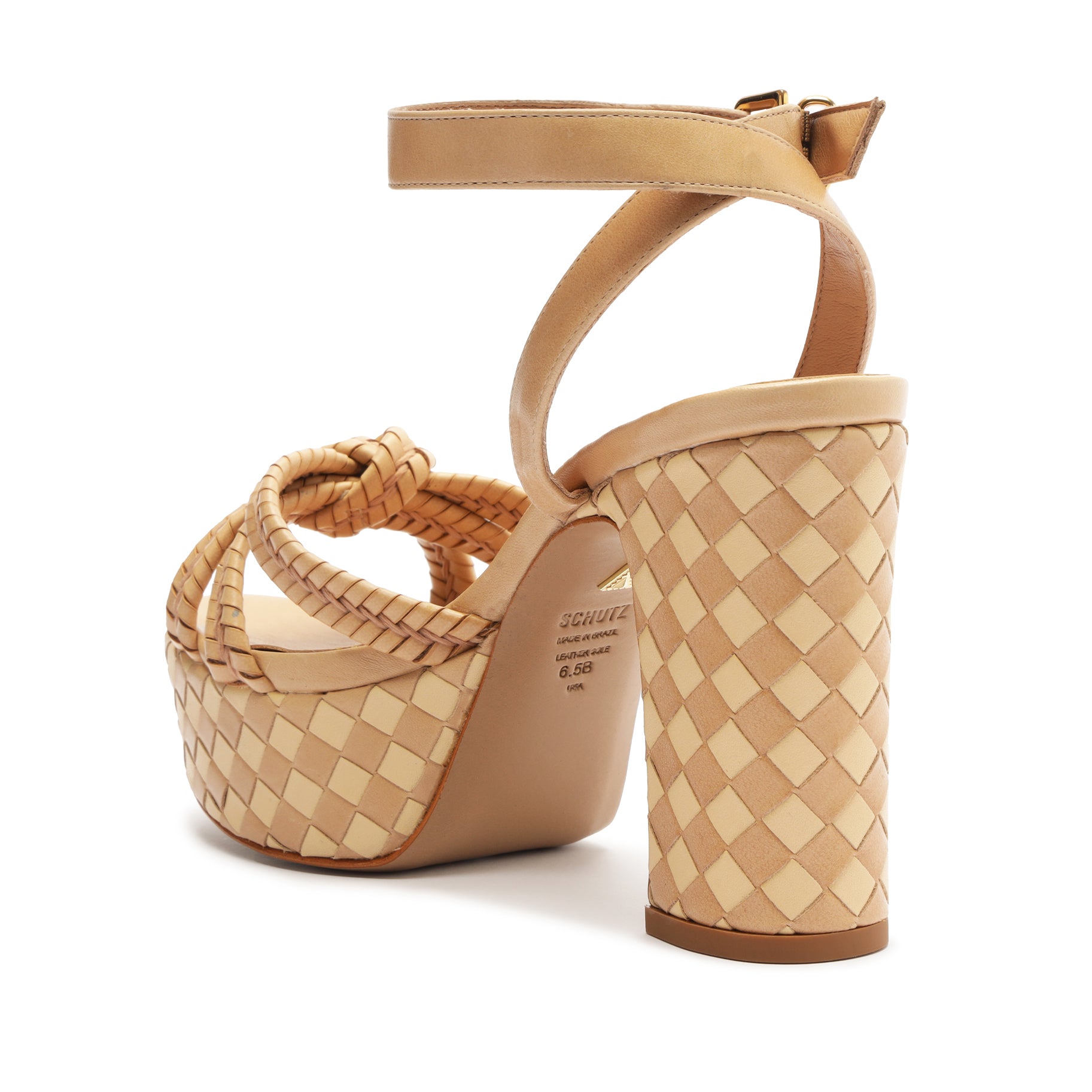 Kareena Women's Woven Platform Sandals - Comfortable Boho Summer Shoes for Beach, Vacation & Casual Outfits
